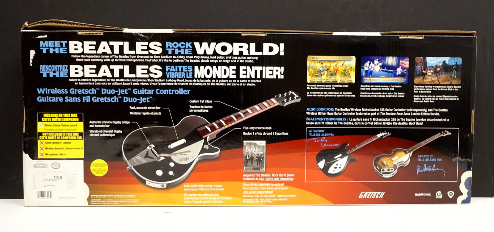 THE Beatles - Georges Harrison Rock band Gretsch guitar - George Harrison - 2