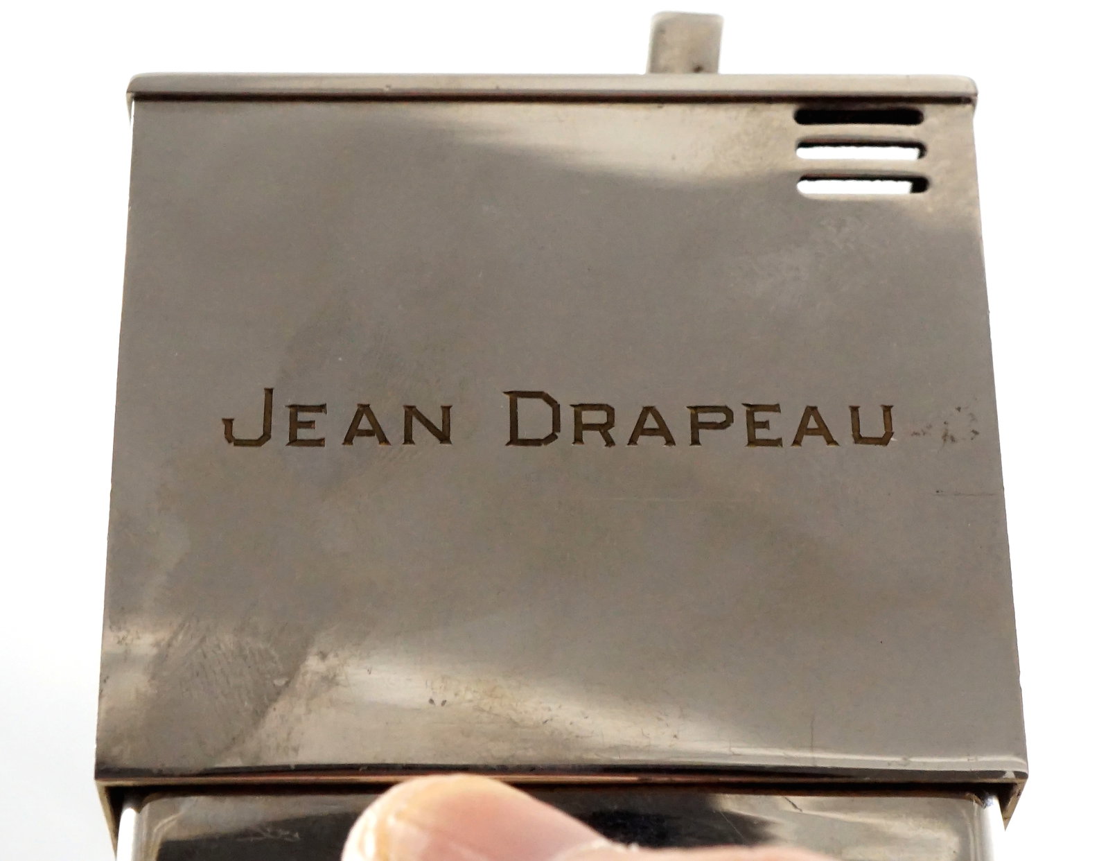 Ronson - Rare Gloria lighter presented to Jean Drapeau - 5