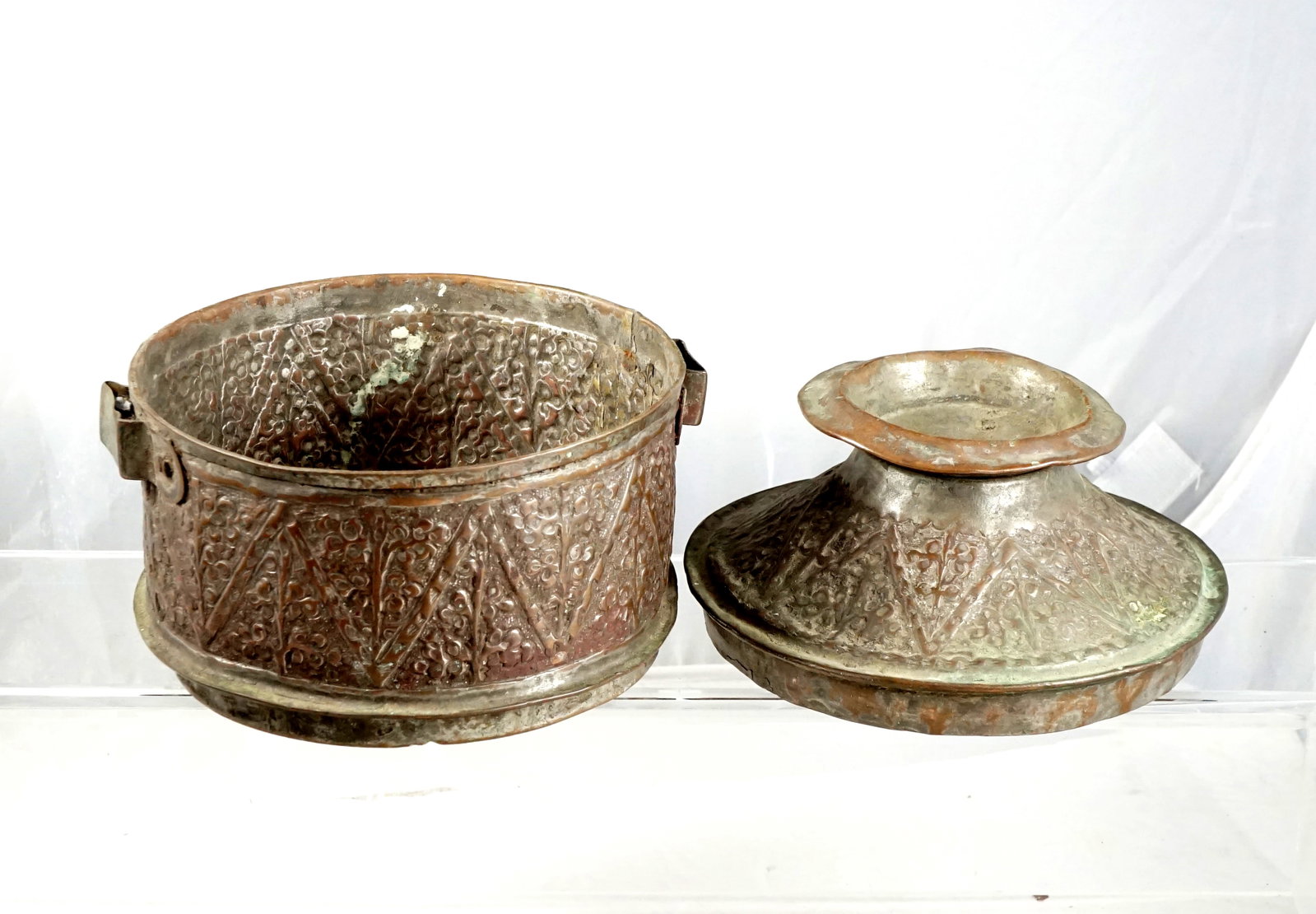 Antique Tiffin lunch box - 2