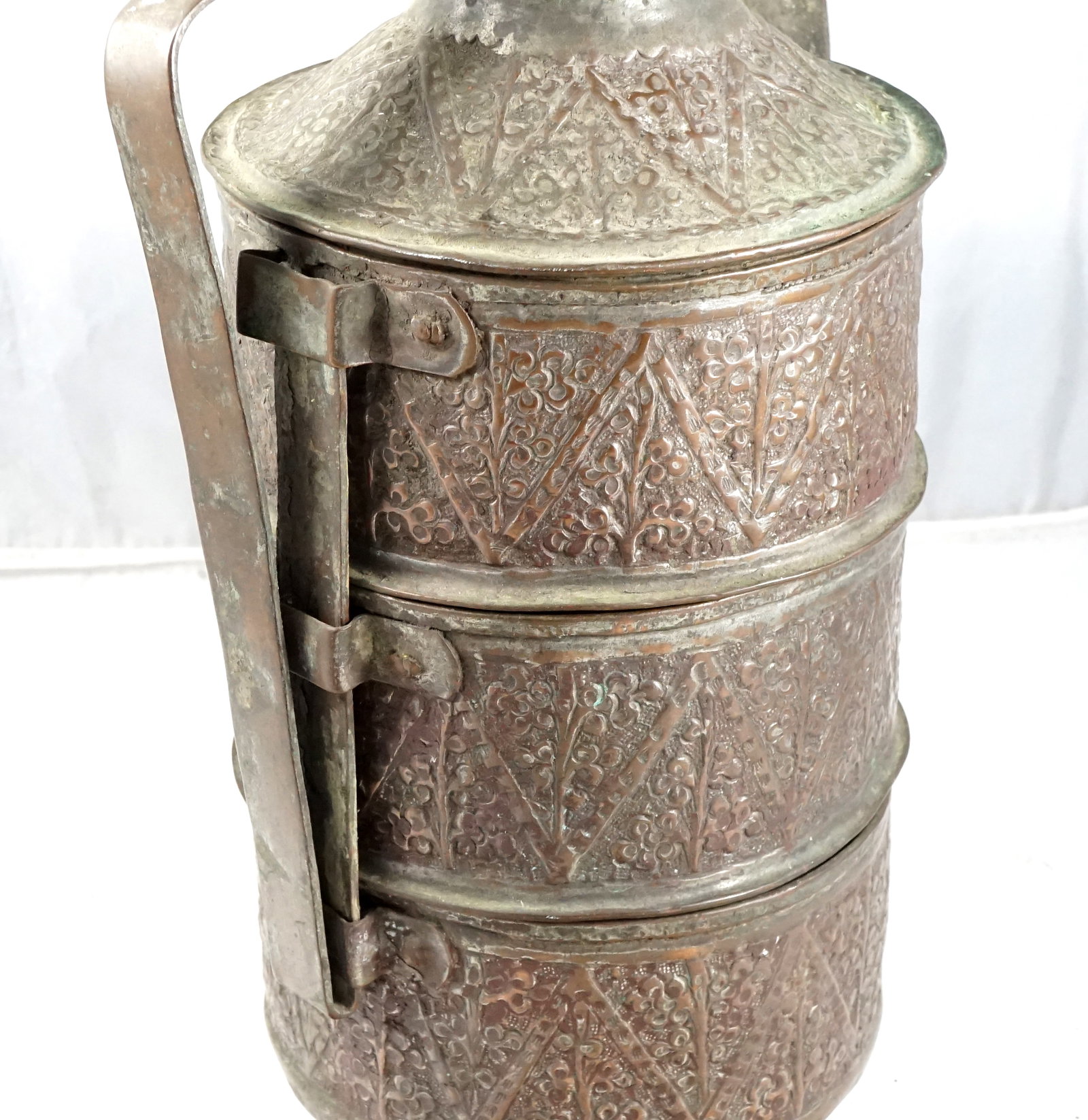 Antique Tiffin lunch box - 5