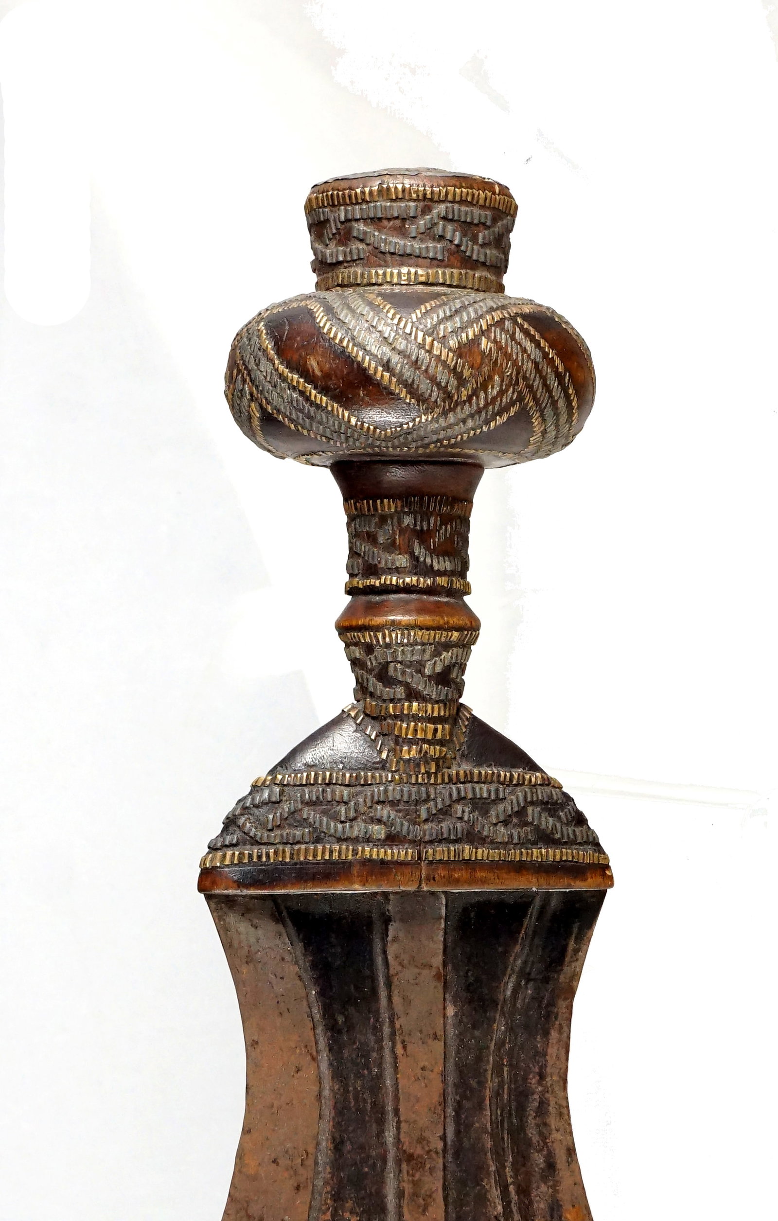 Antique Congolese dagger KUGA IKUL - 3