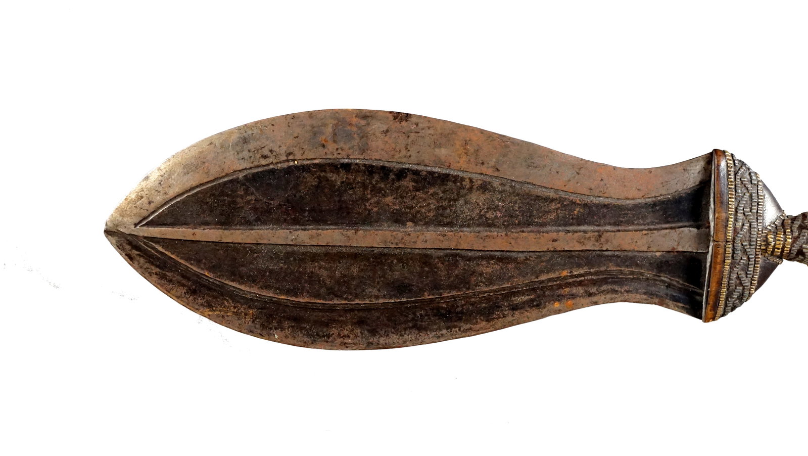 Antique Congolese dagger KUGA IKUL - 4