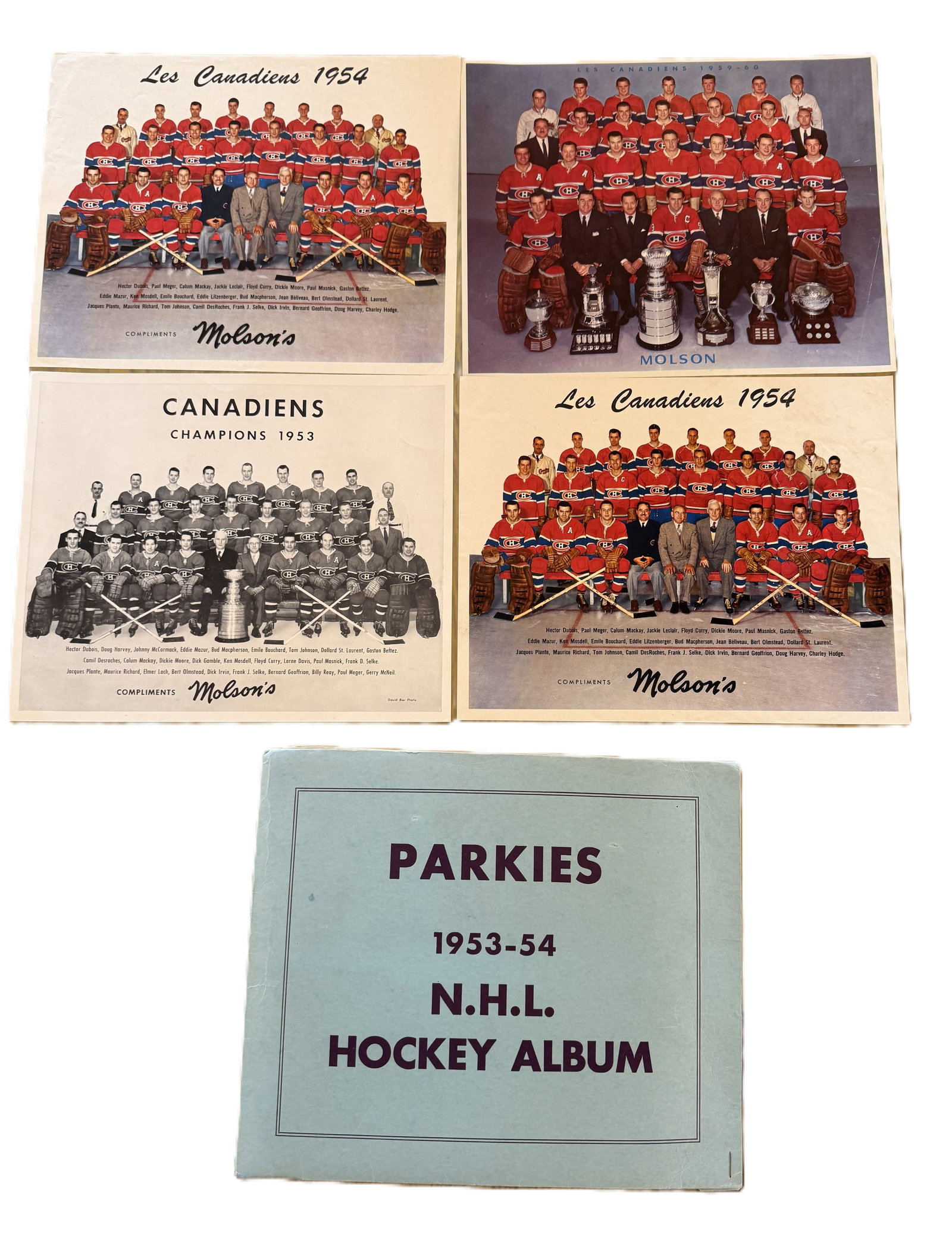 Série de cartes de hockey Parkhust 1953-54 - 1953-54 - 5