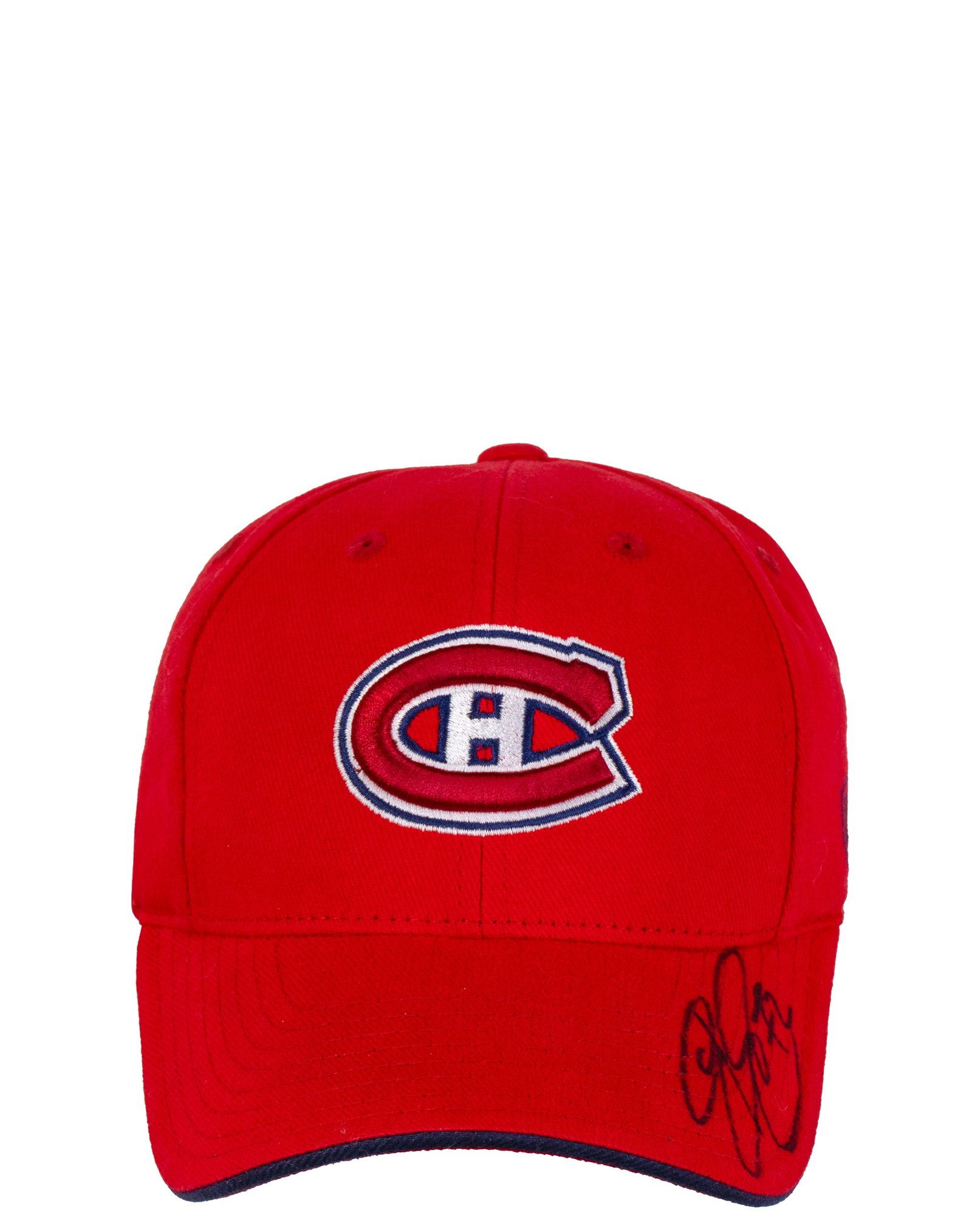 Old times hockey - Canadiens cap signed by Erik Cole 72 - 1972 (1 of 10)