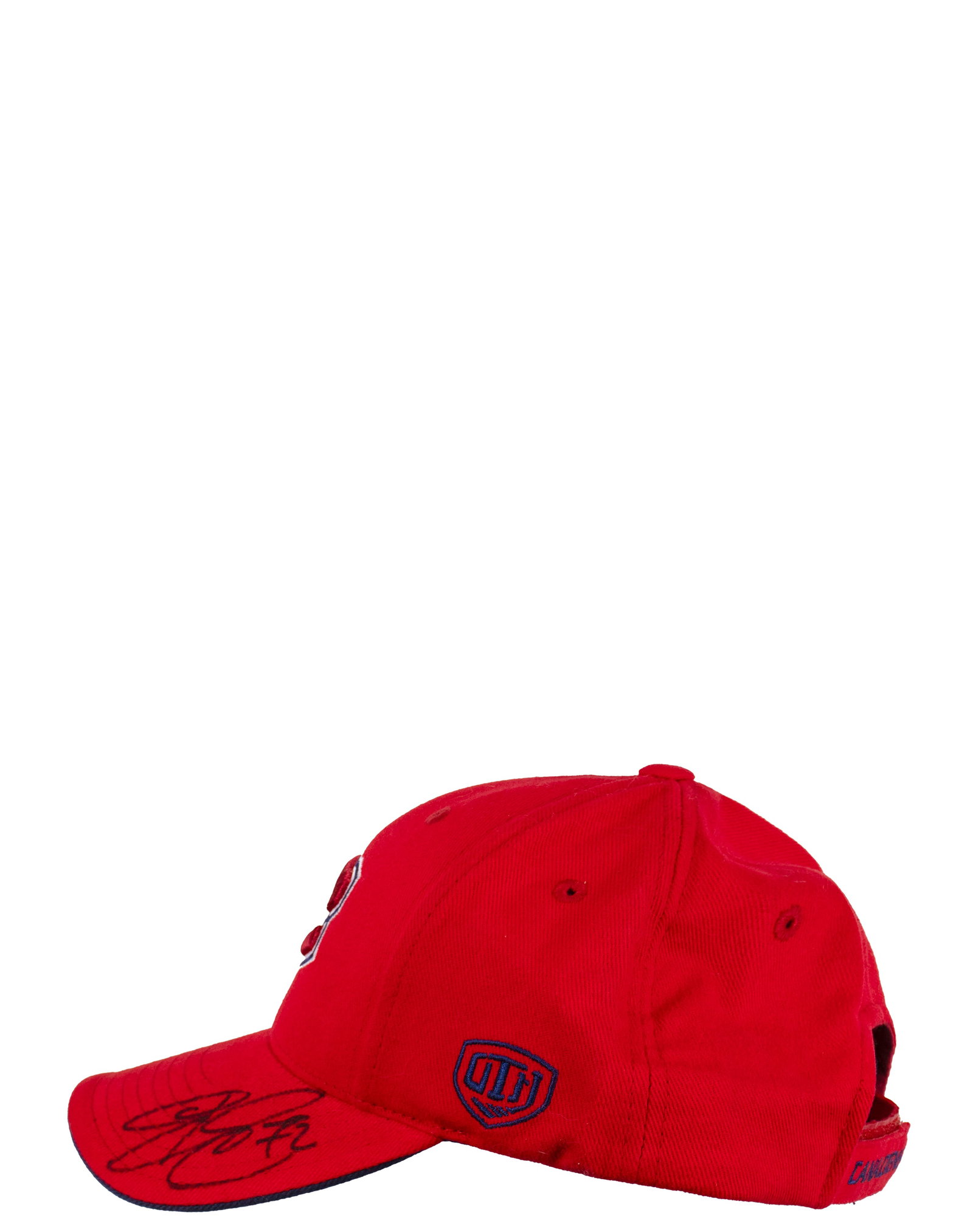 Old times hockey - Canadiens cap signed by Erik Cole 72 - 1972 - 3