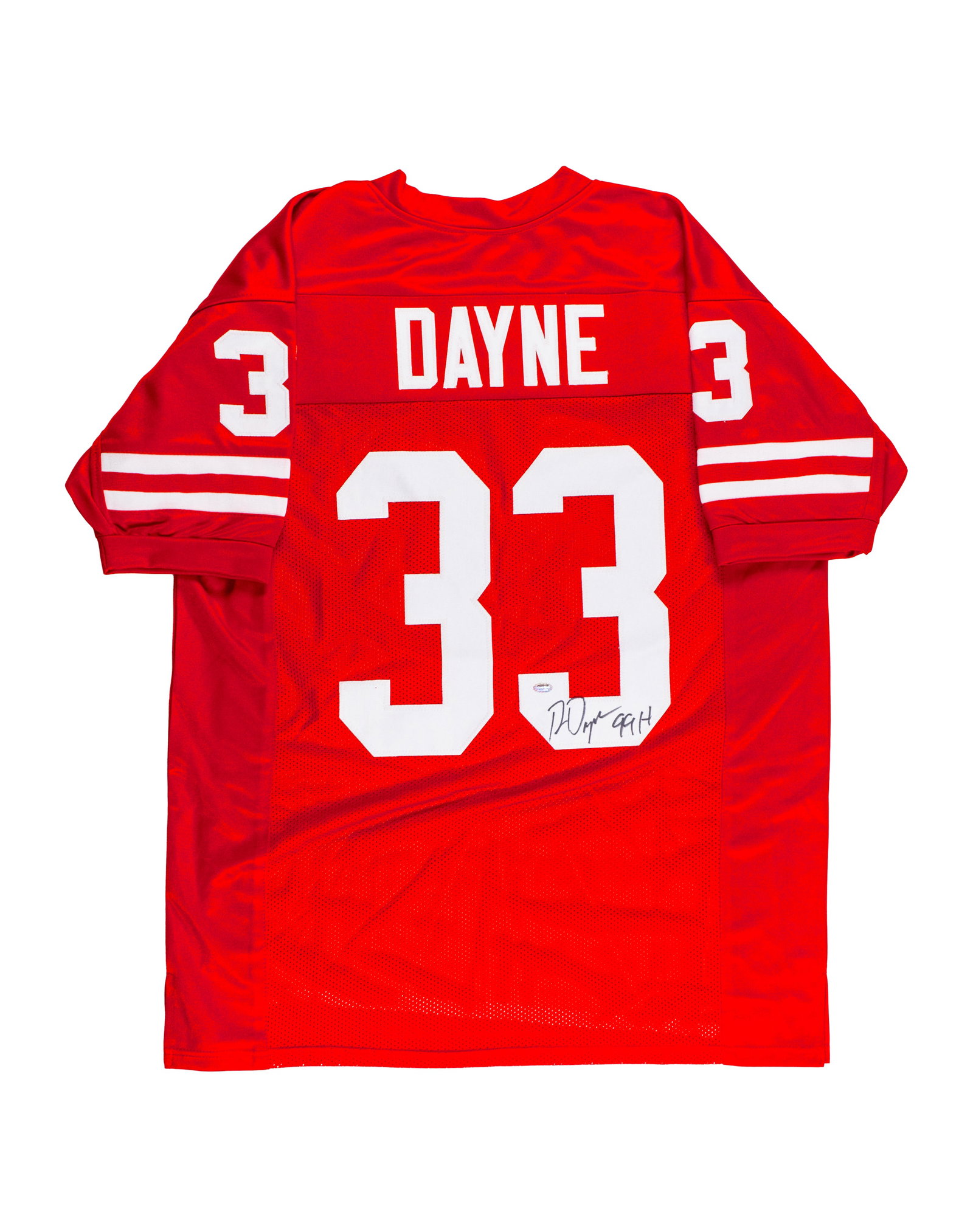 Ron Dayne Signed custom jersey, football (1 of 4)