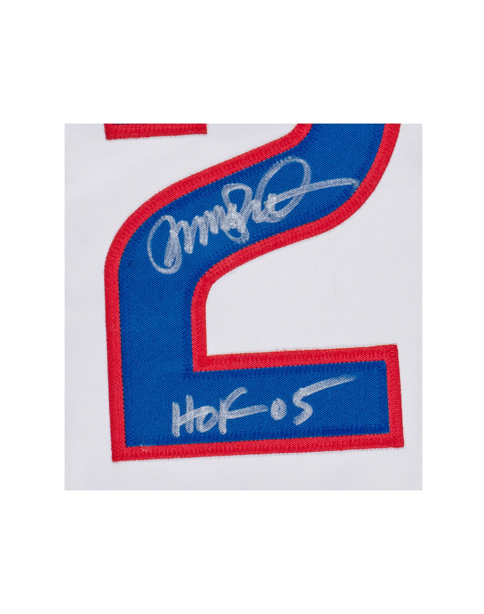 Autographed Ryne Sandberg jersey, Chicago Cubs baseball player - XXe siècle - 2