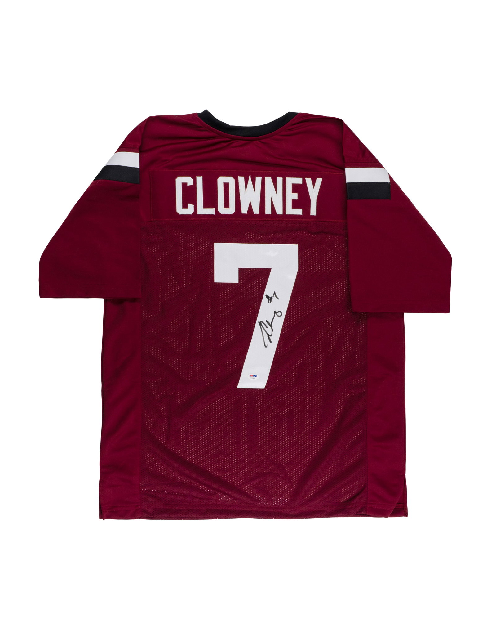 Jadeveon Clowney Signed Custom Jersey, football: Chandail personnalisé signé Jadeveon Clowney, football Chandail sans marque COA PSA DNA Rapport de condition: État neuf, odeur de cigarette ------------- Jadeveon Clowney Signed Custom