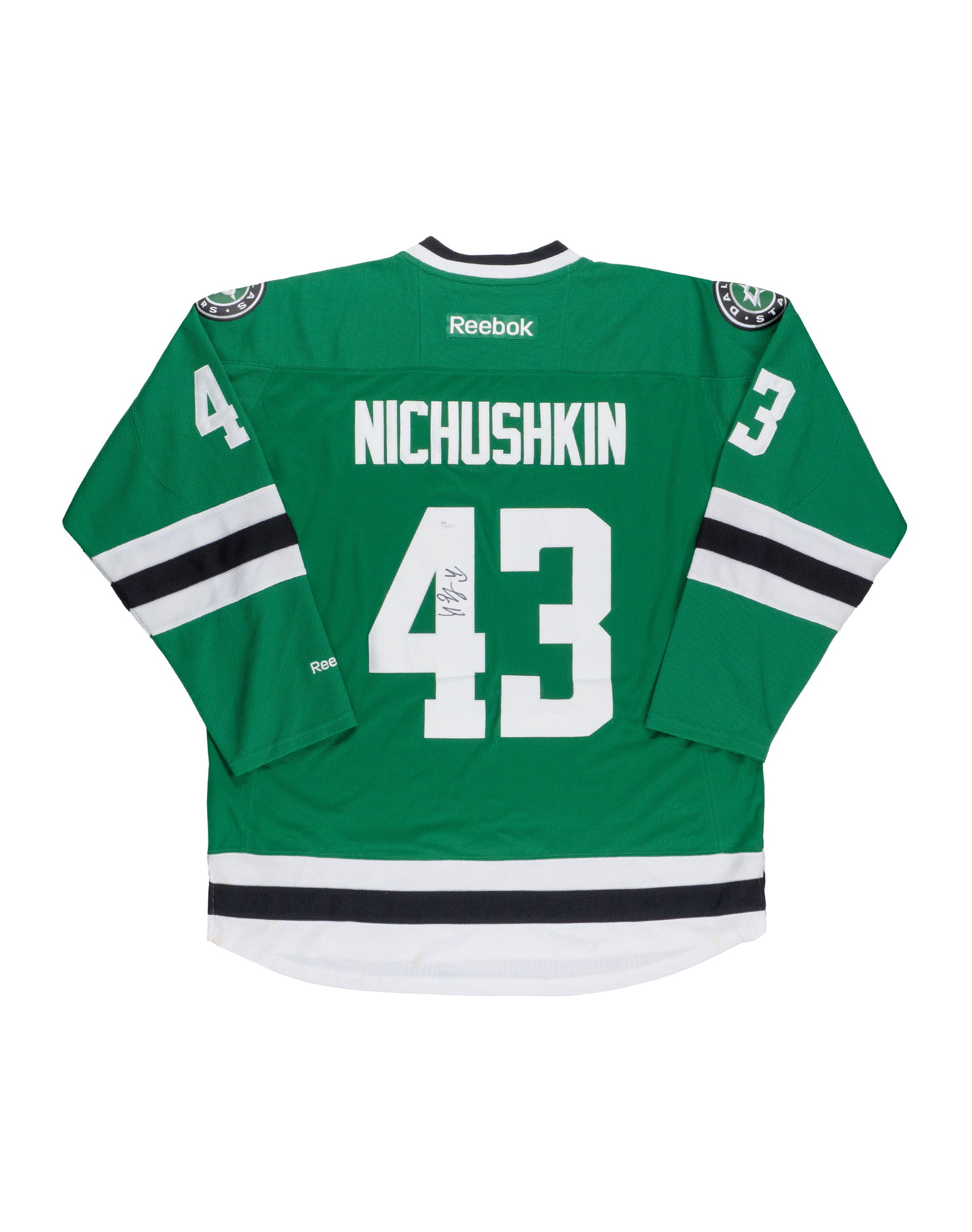 Autographed Valeri Nishushkin jersey, NHL hockey player - XXe siècle - 5