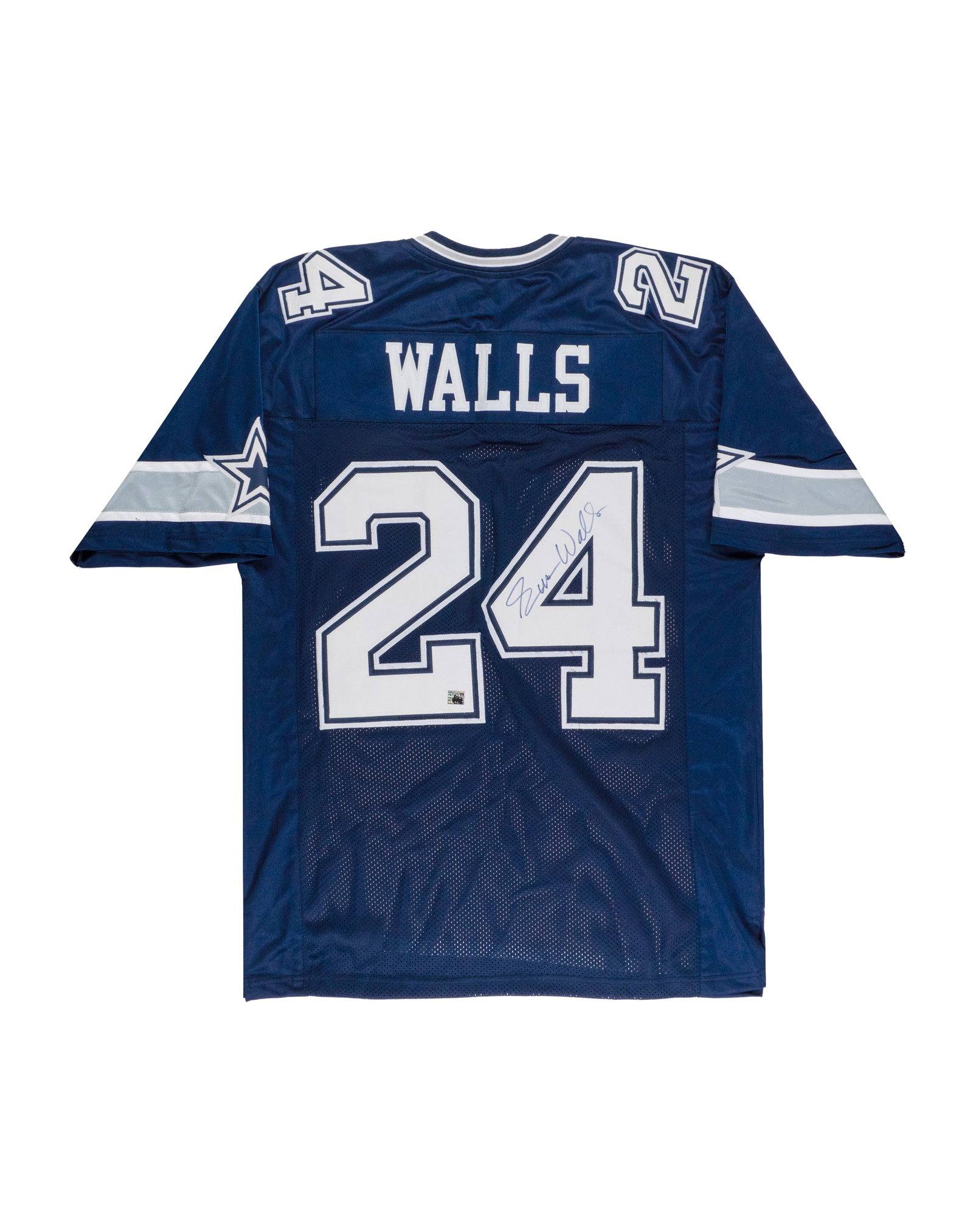 Everson Walls autographed Dallas Cowboys jersey - XXe siècle: États-Unis \ USA Maillot dédicacé Everson Walls, Dallas cowboys (XXe siècle) Chandail taille Xl,signé à la main par Everson Walls Inclut un hologramme Walls. Dallas