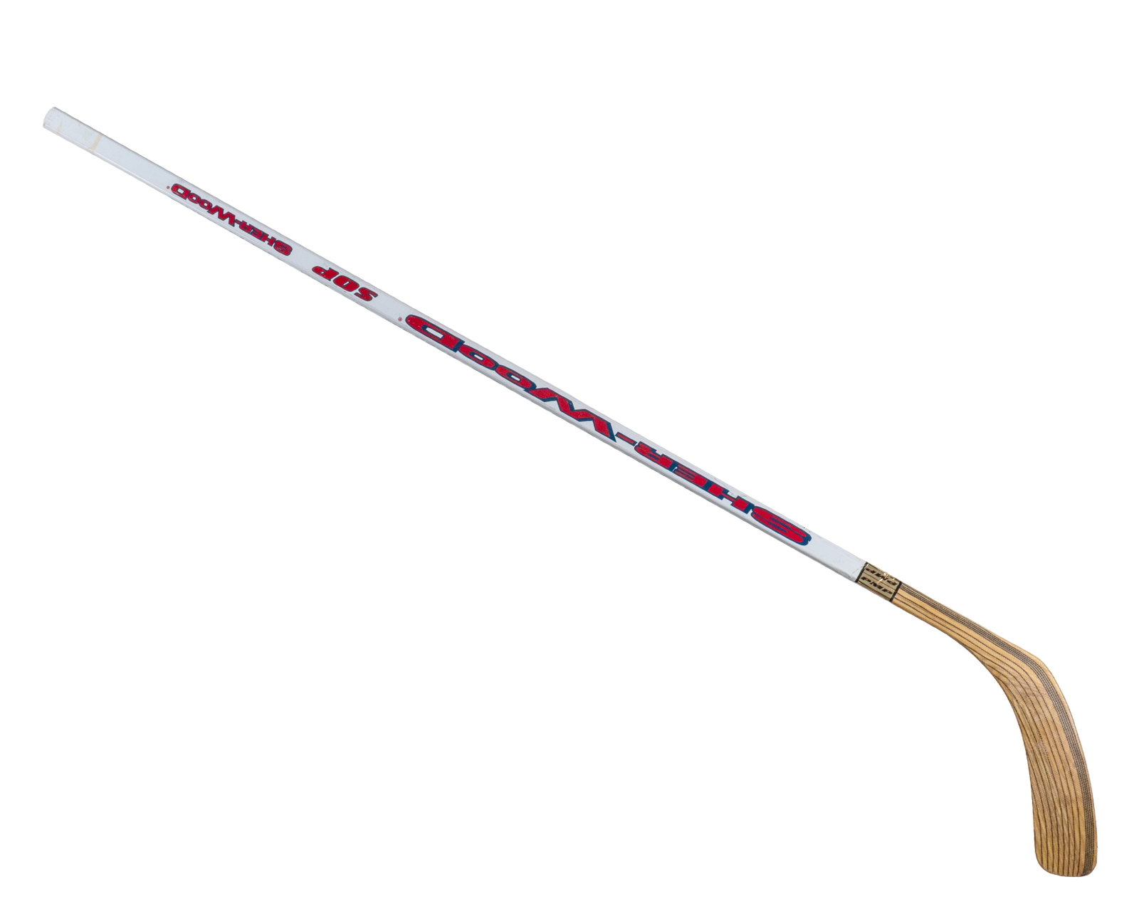 Hockey stick signed by Canadiens Rejean Houle, Canadiens - 2