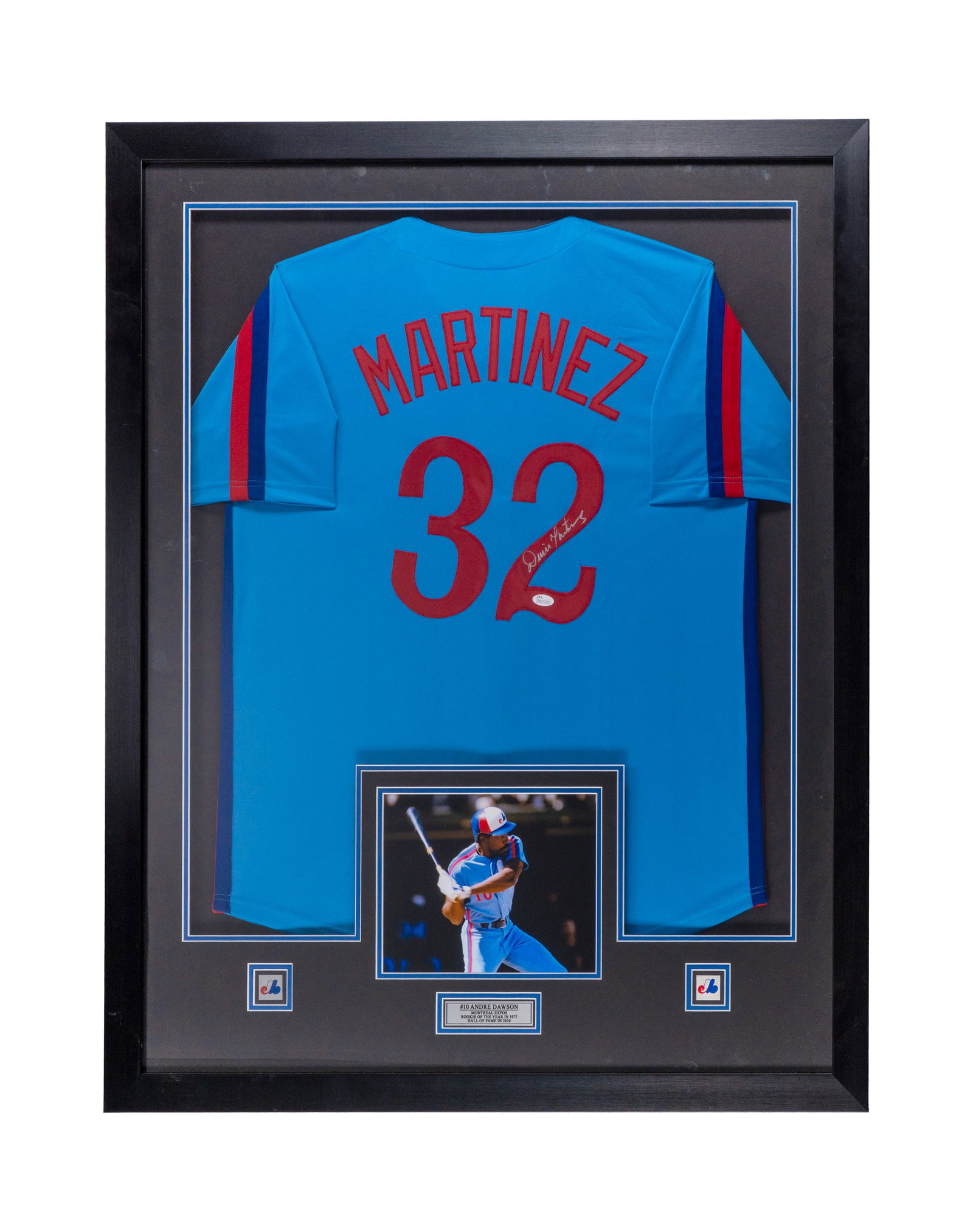 Dennis Martinez Expos autographed jersey - 4