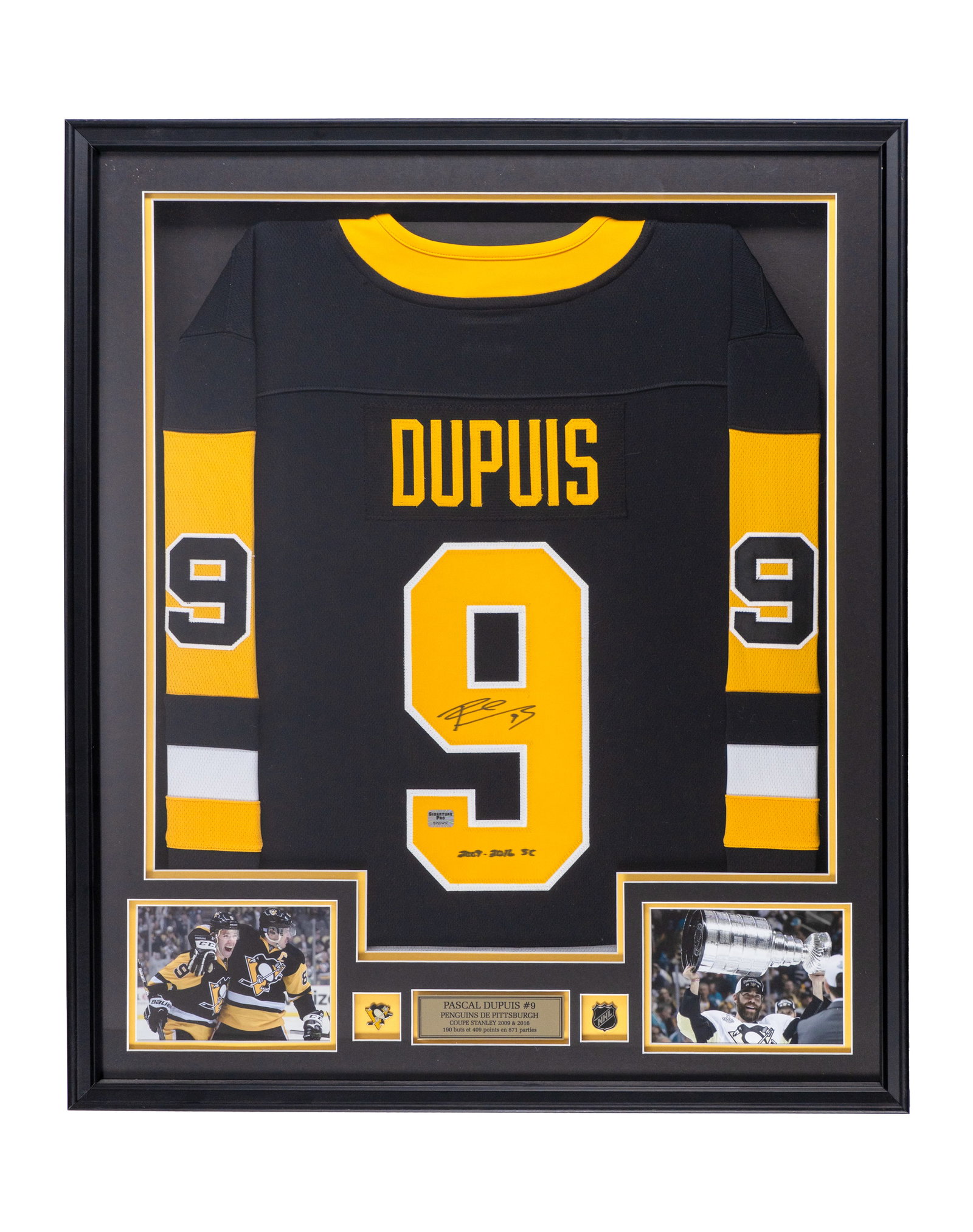 Pittsburgh Penguins Pascal Dupuis Autographed Jersey (1 of 6)