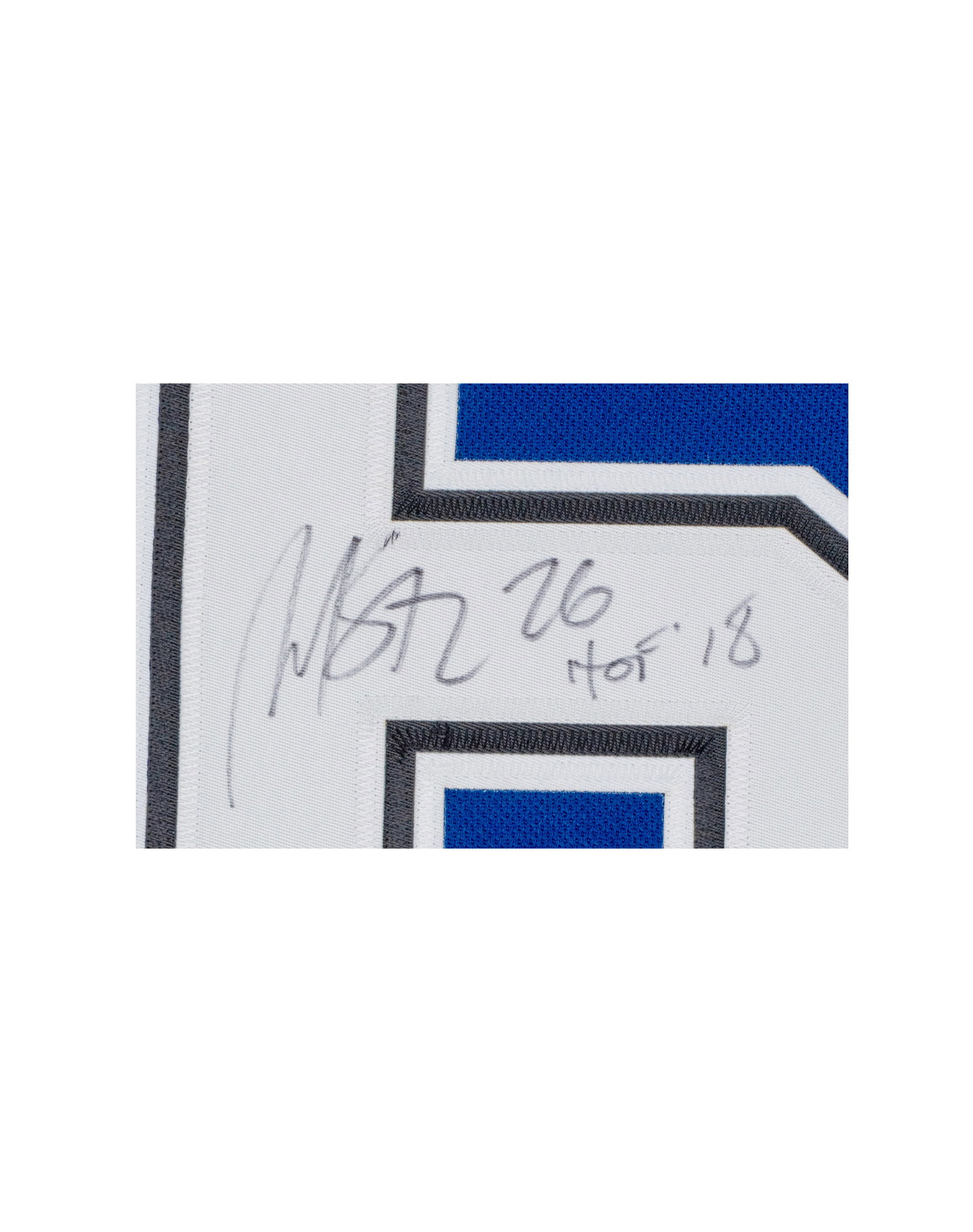 Autographed jersey, Martin St-Louis, Tampa Bay - 2