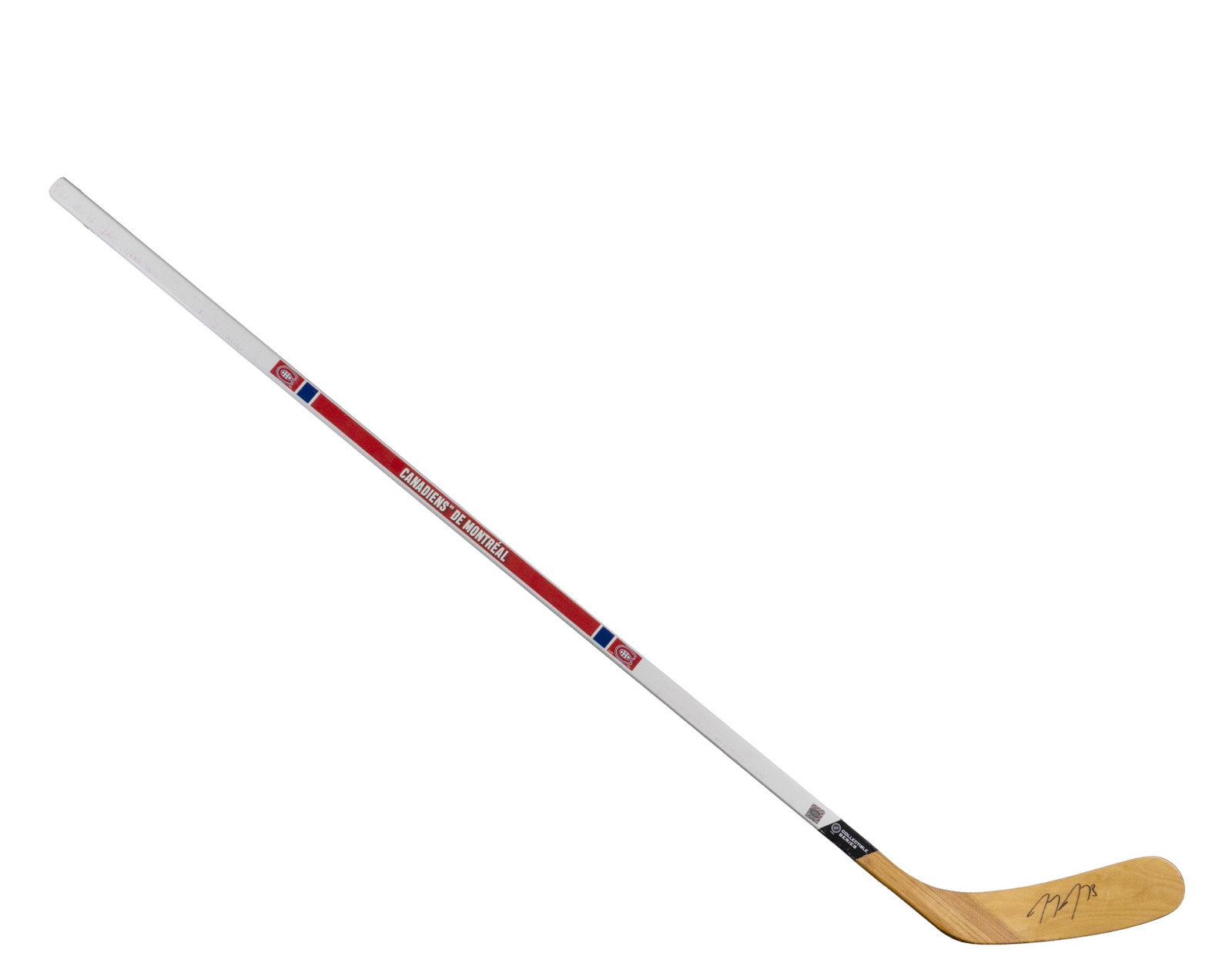 Hockey stick signed by Canadiens Tyler Toffoli, Canadiens (1 of 3)