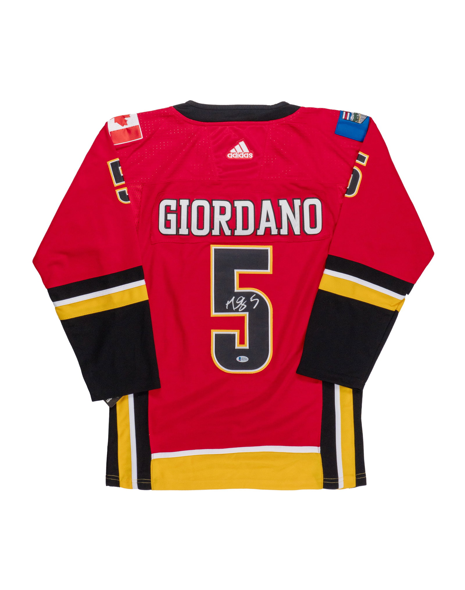 Mark Giordano autographed jersey, NHL hockey player - XXe siècle - 4
