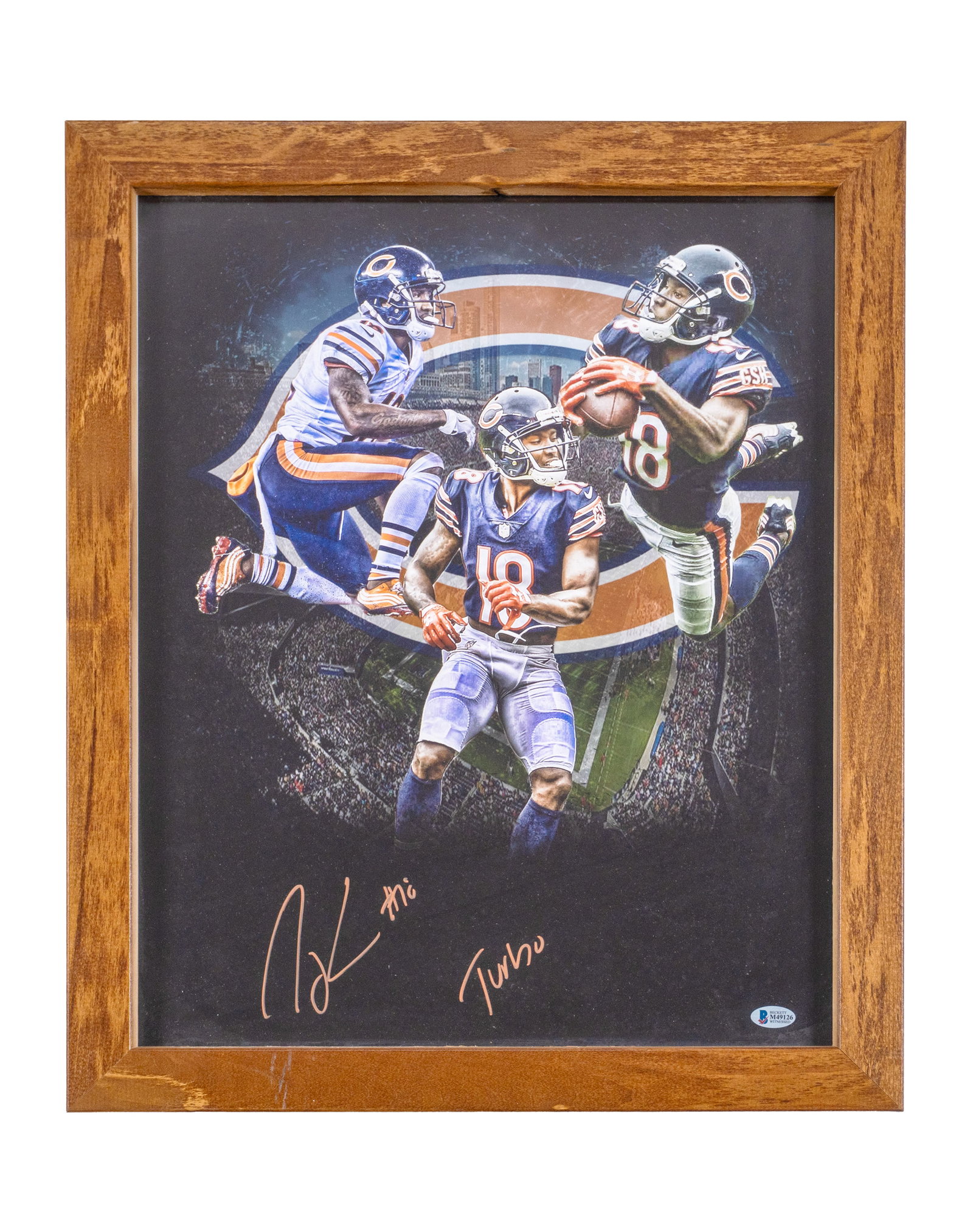 NFL Gabriel Taylor autographed photo - 3