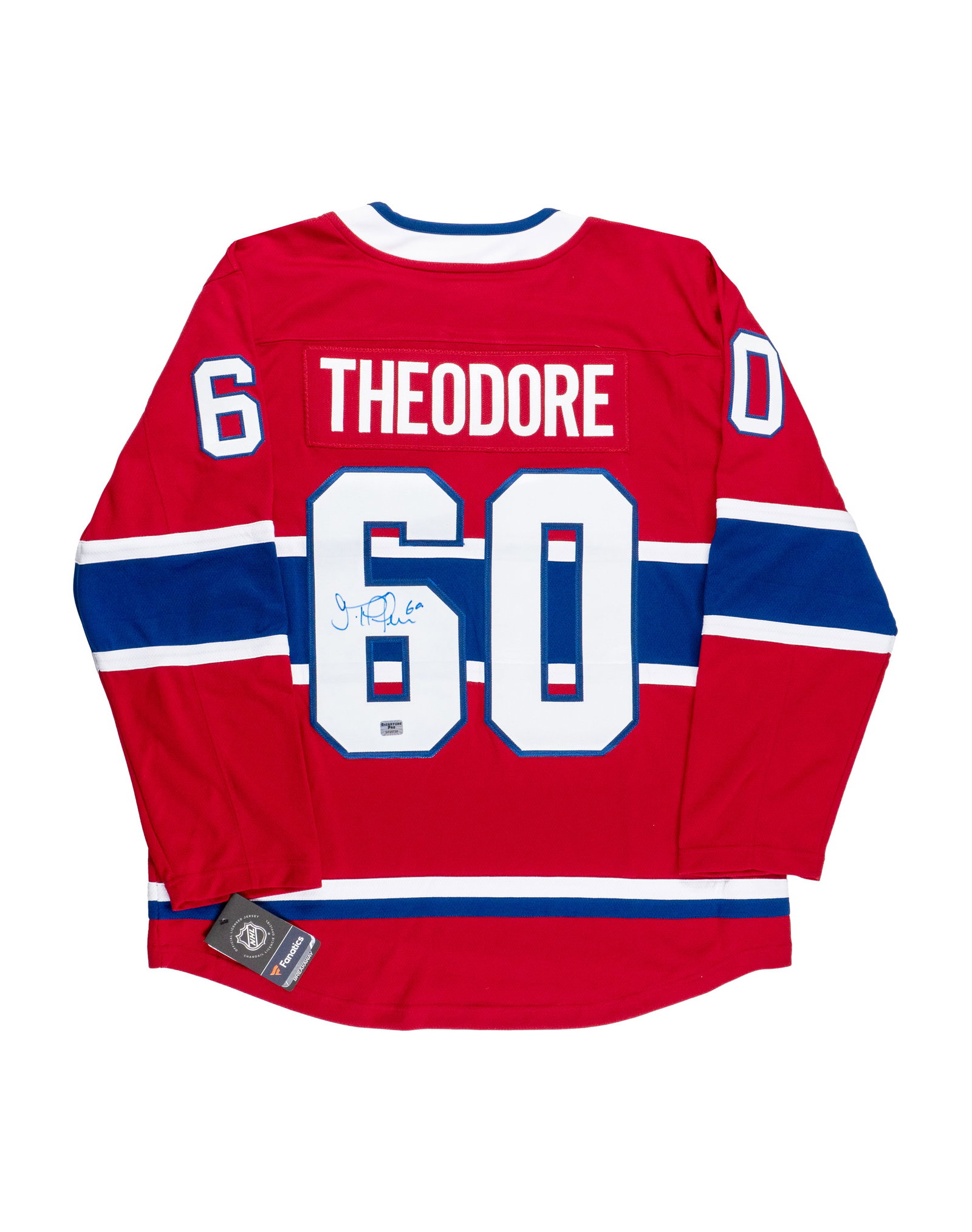 Signed jersey, José Théodore,, Montreal Canadiens - 2