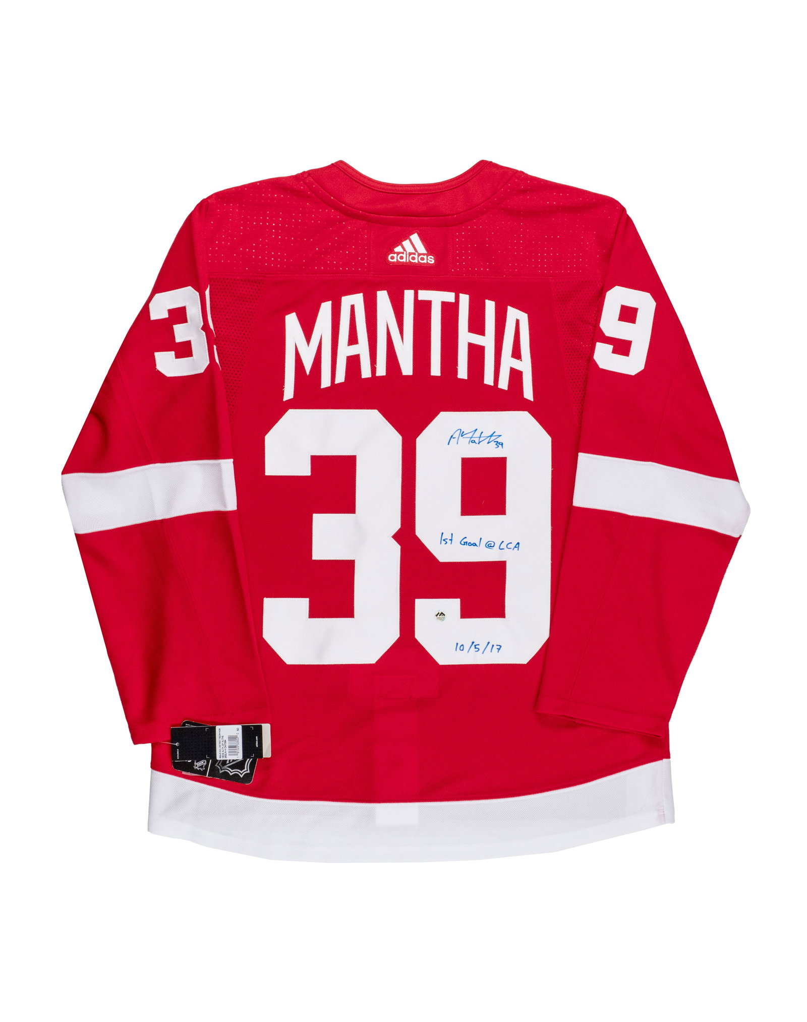 Signed jersey, Anthony Mantha, Detroit Red Wings (1 of 4)