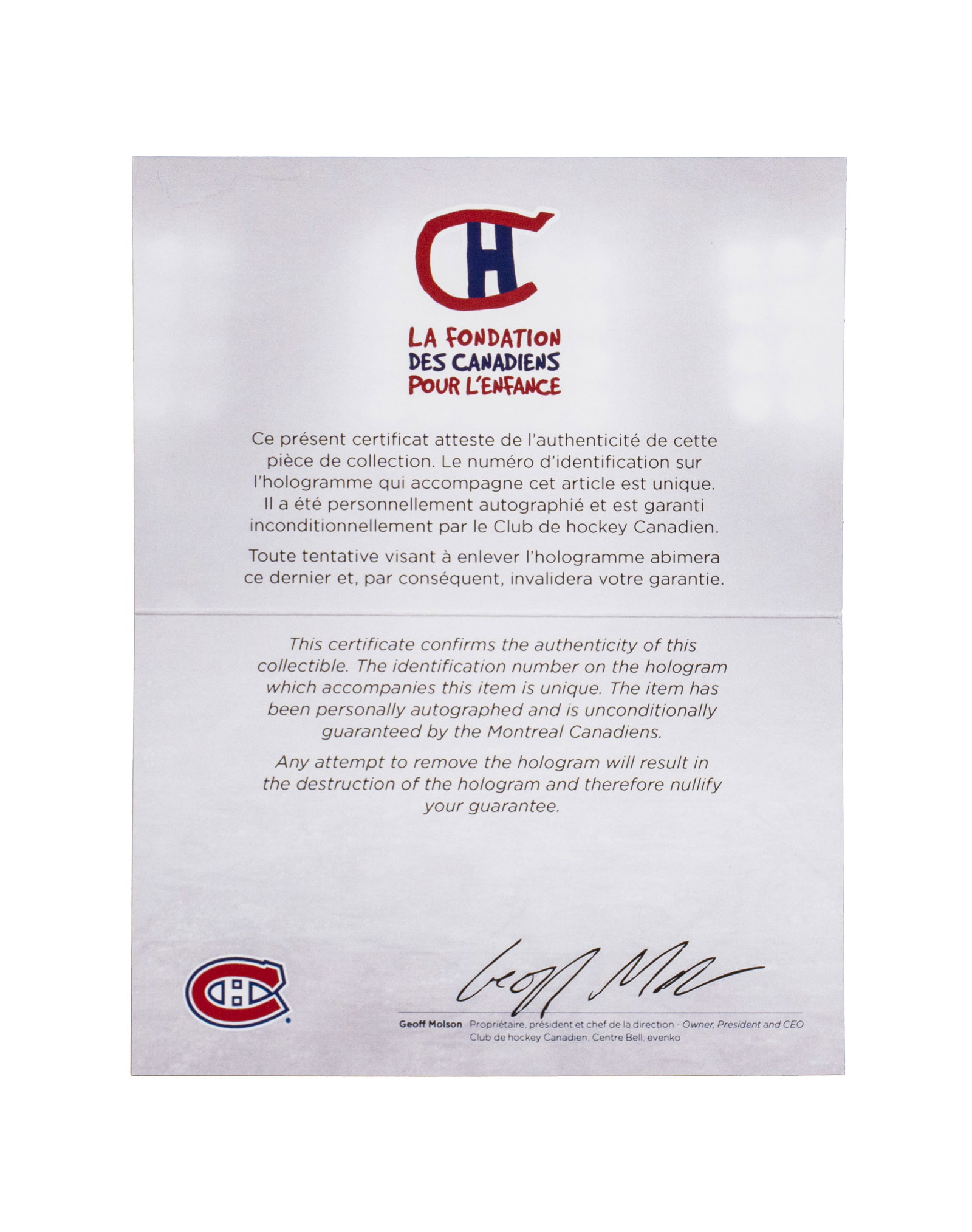 Signed jersey, Lars Eller, Montreal Canadiens - 8