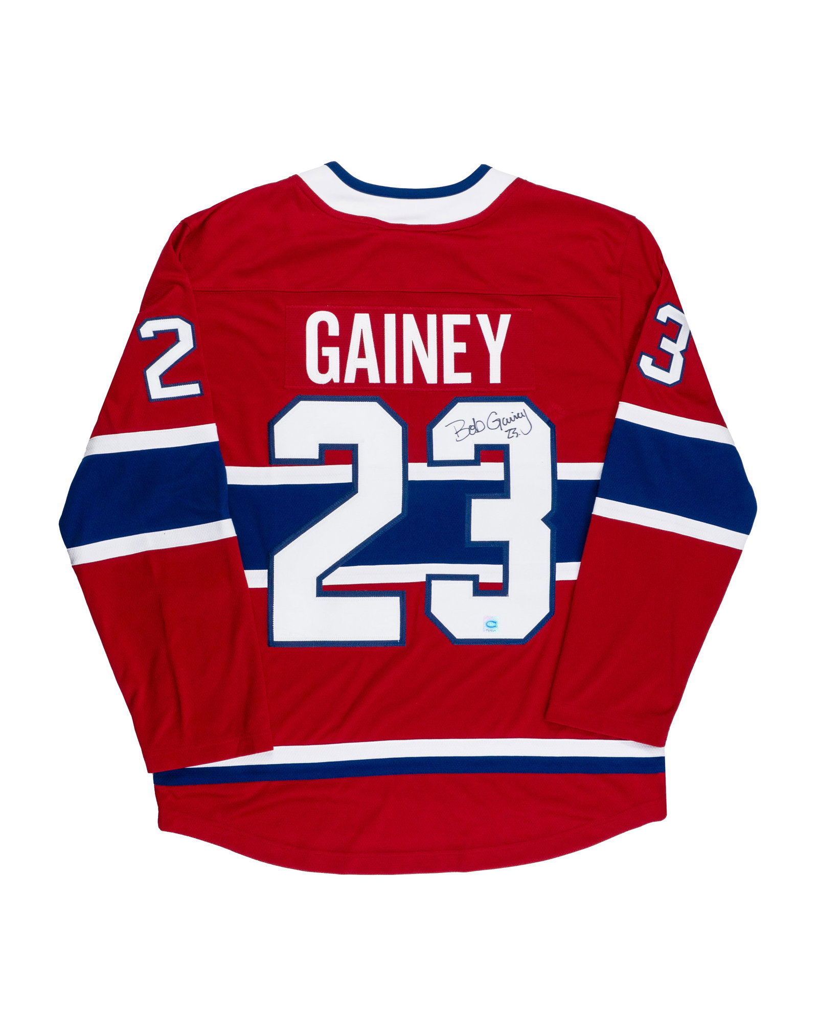 Signed jersey,Bob Gainey, Montreal Canadiens - 4