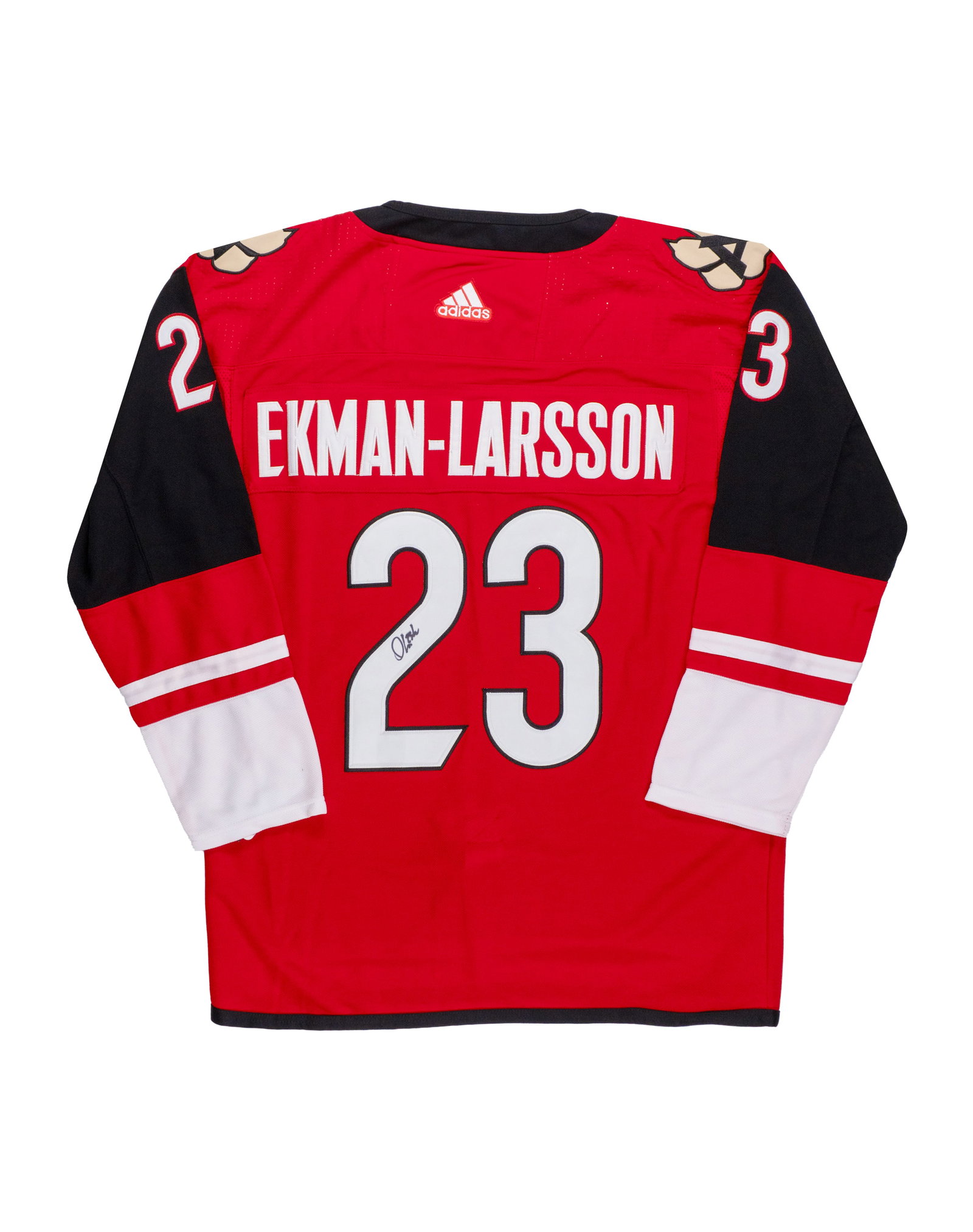 Oliver Ekman-Larsen autographed jersey, NHL hockey player - XXe siècle - 4