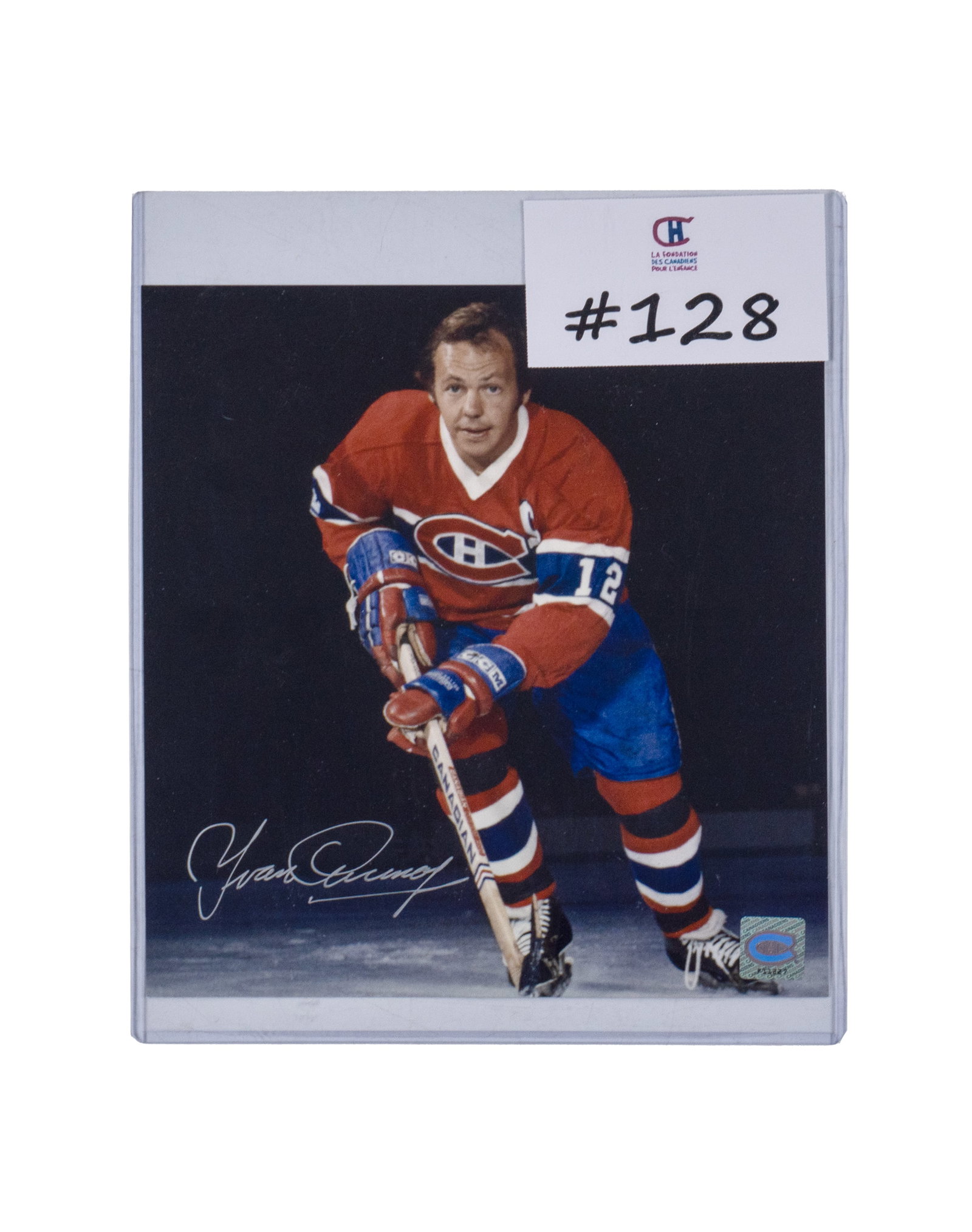 2 signed items, Montreal Canadiens players - 6