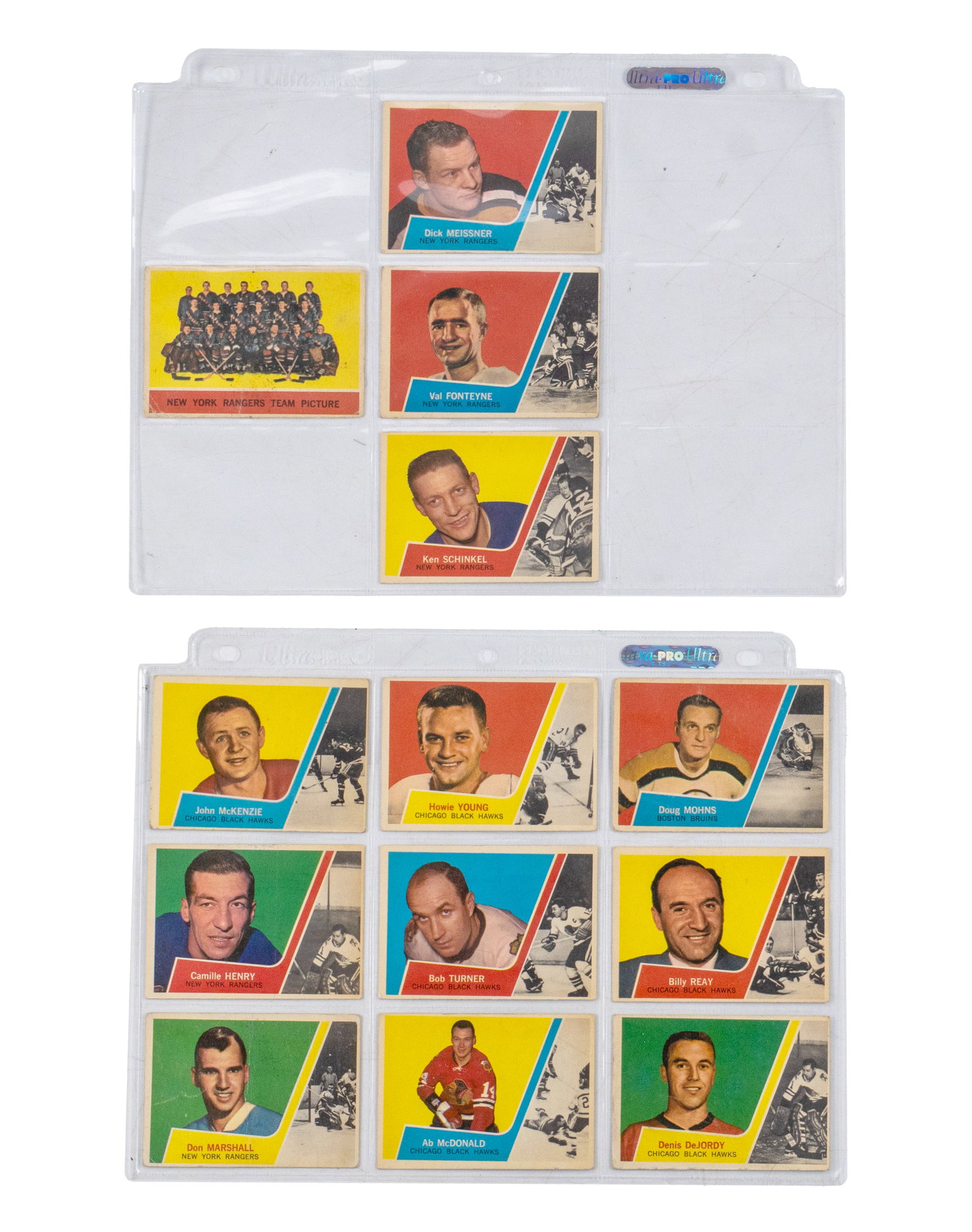 1963-64 Topps Hockey Cards Lot - 1963-64 - 2