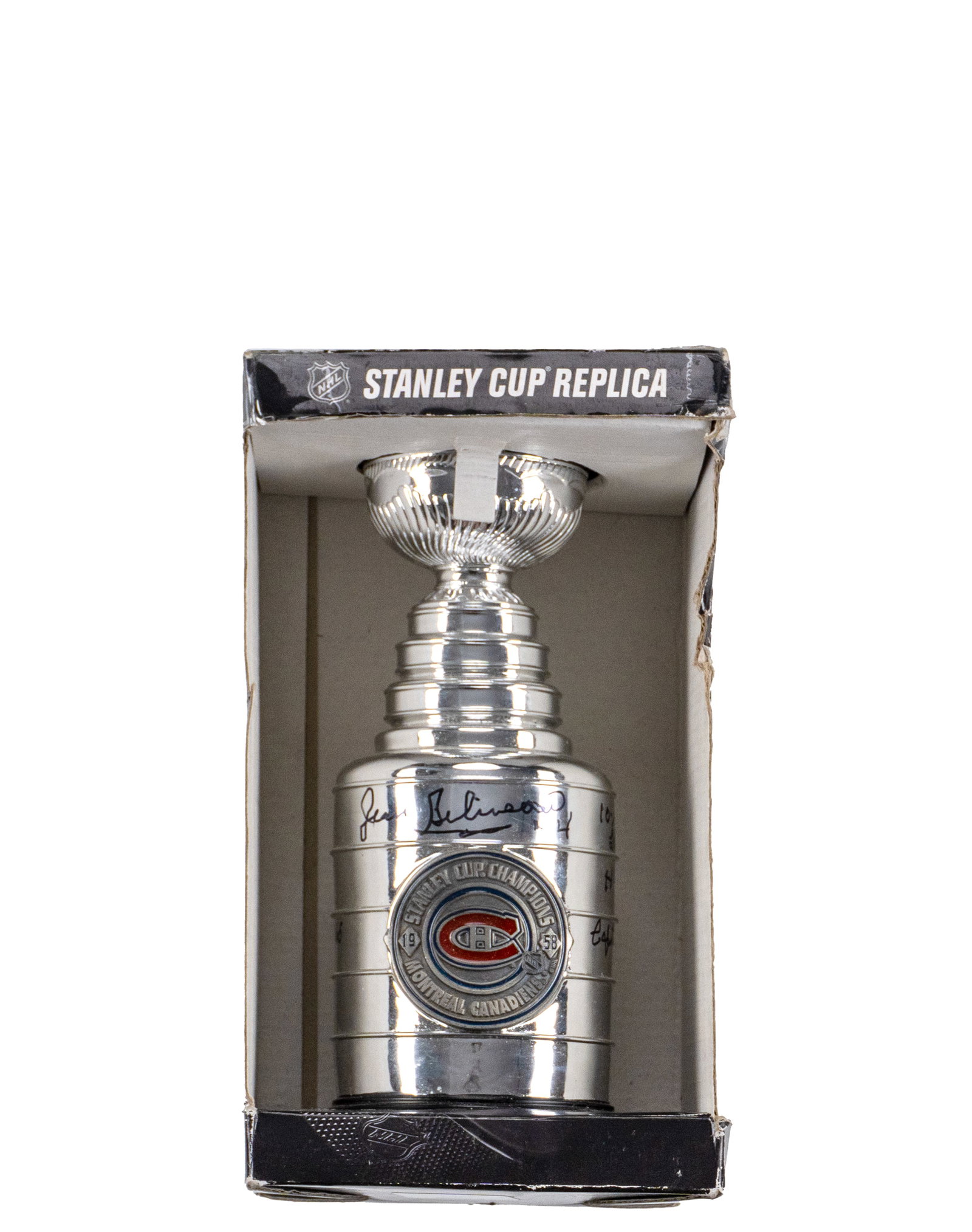 Replica of the Stanley Cup, signed by Jean Béliveau - 3