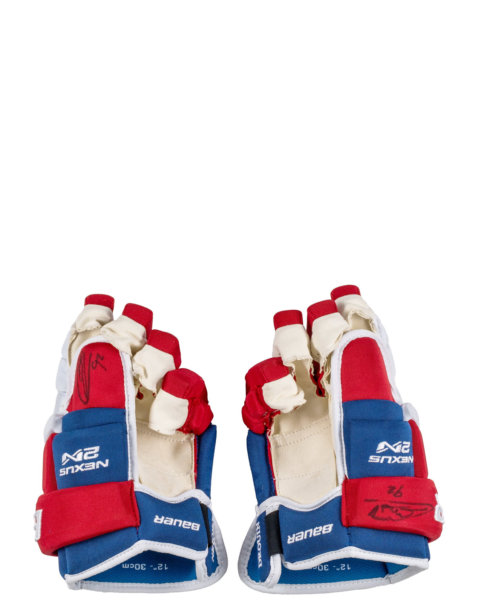 Bauer - Jonathan Drouin, signed game-used gloves (Canadiens) - 3