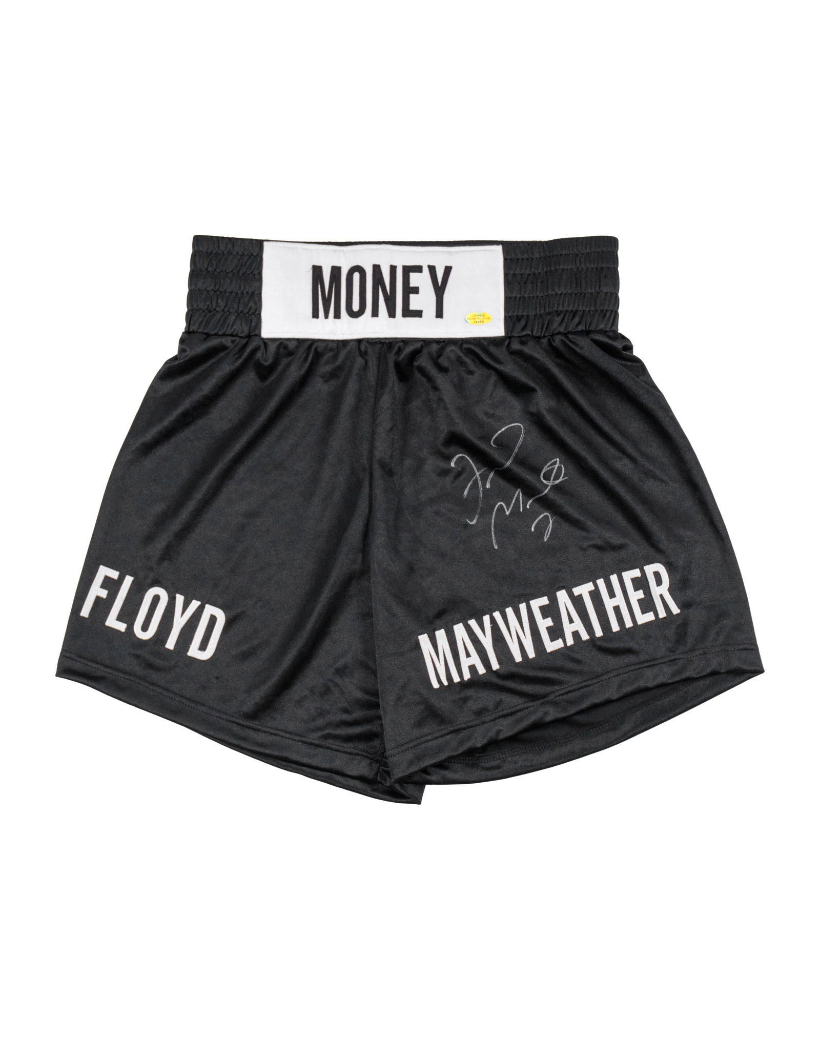 Autographed Floyd Money Mayweather boxing trunk, - XXe siècle - 5
