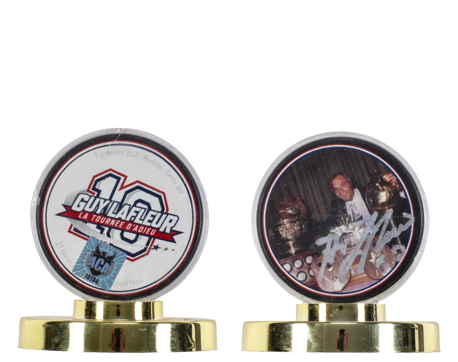 Lot Guy Lafleur with signatures - 8