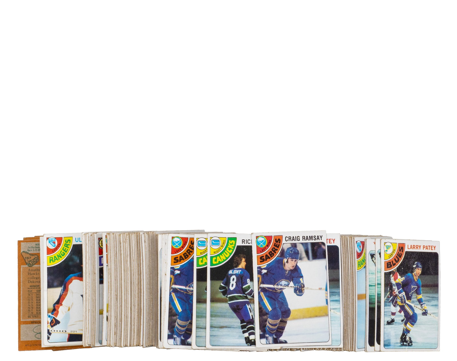 1978-79 Topps hockey cards set - 1978-1979: États-Unis \ USA Série de cartes de hockey Topps 1978-1979 (1978-1979) Complet 264 cartes Rapport de condition: Condition variable ------------- États-Unis \ USA 1978-79 Topps hockey