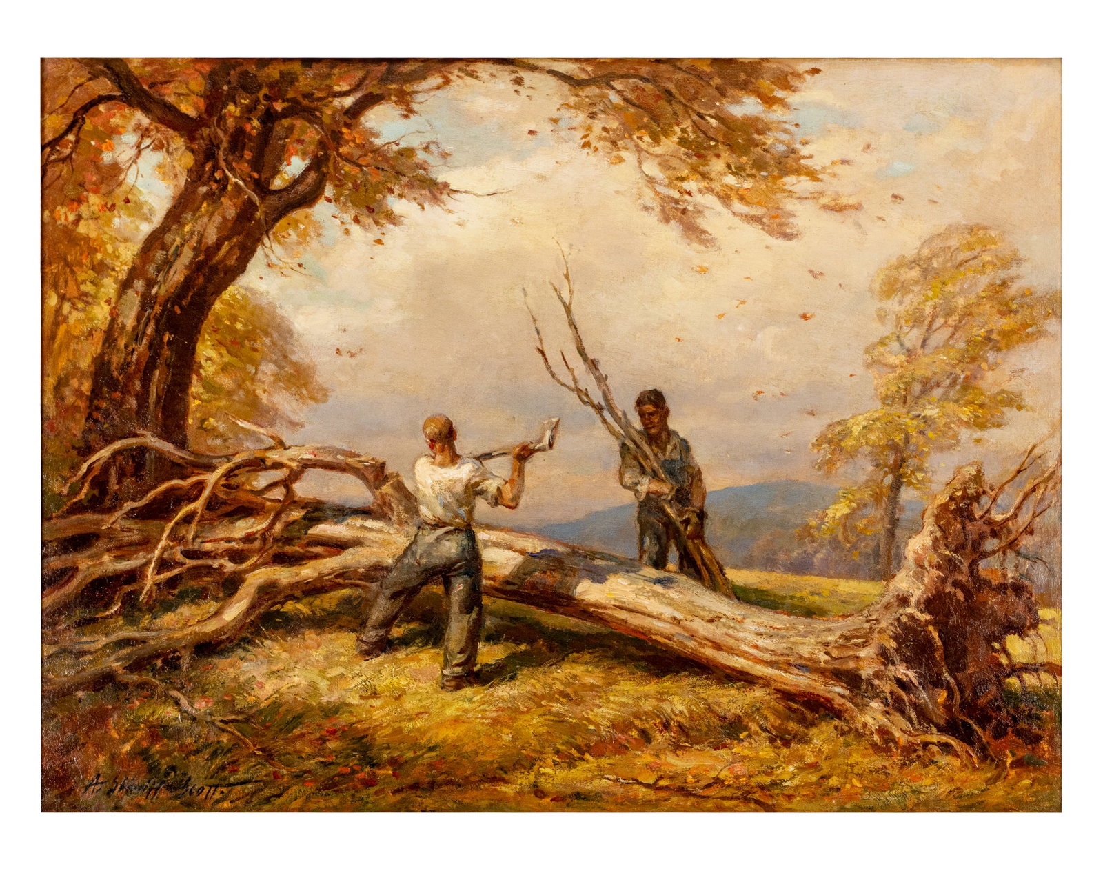 Sherriff Scott, Adam - Lumberjacks at Work (1 of 4)