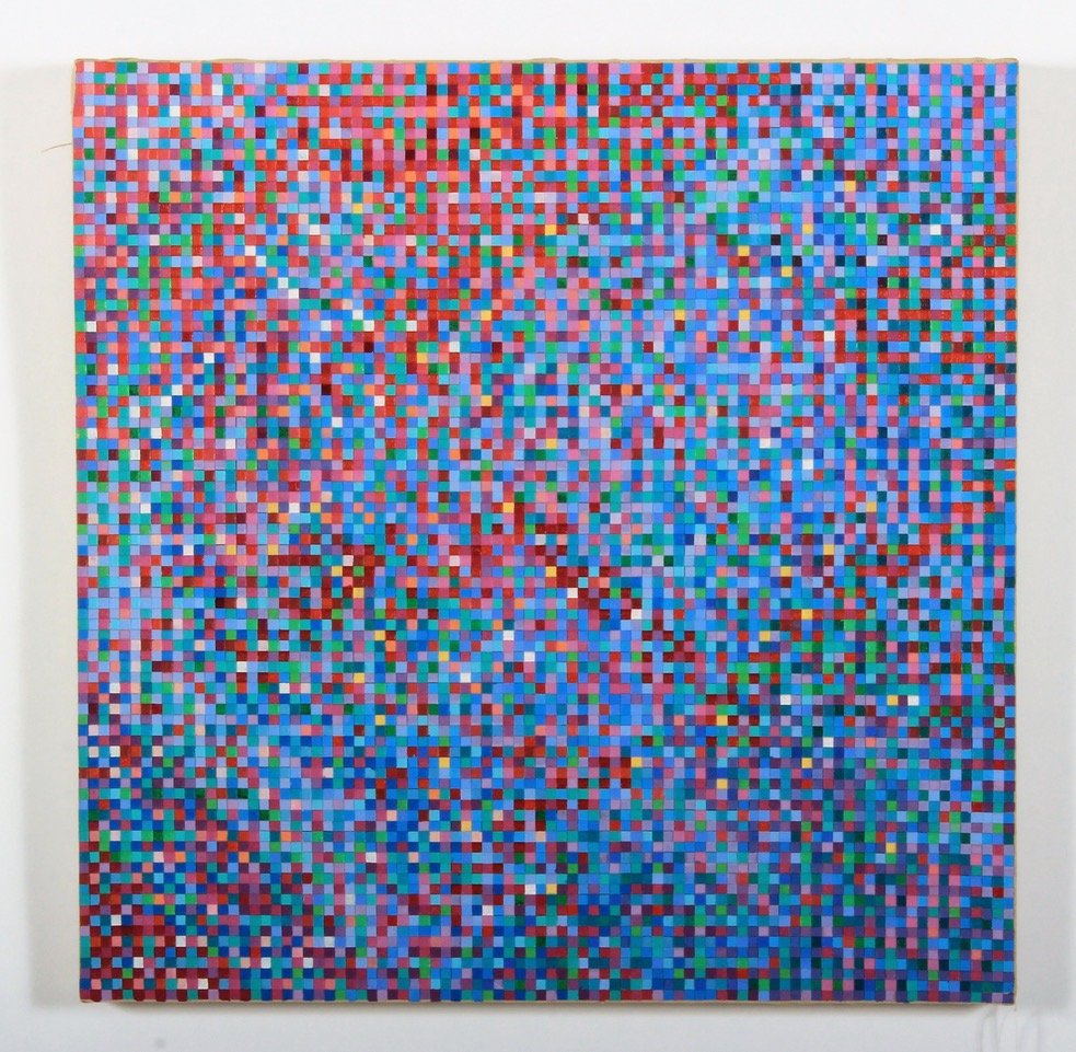 Tony Bechara (Puerto Rican b.'39) OP-ART A/L (1 of 9)