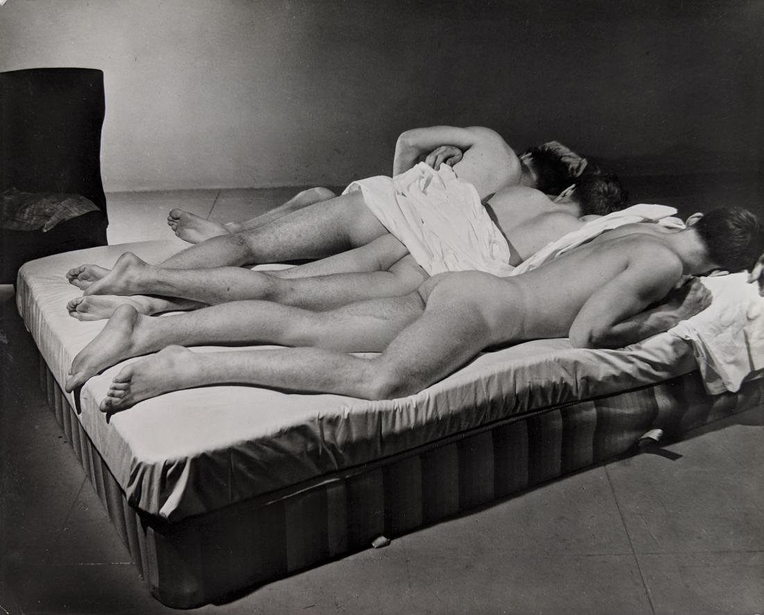 George Platt Lynes - Nudes and Mattress: Lot #10 George Platt Lynes American, (1907-1955) Nudes and Mattress (1941) gelatin silver print image: 8 x 10 inches Condition: Very Good Provenance: from a Singular Manhattan Collection<