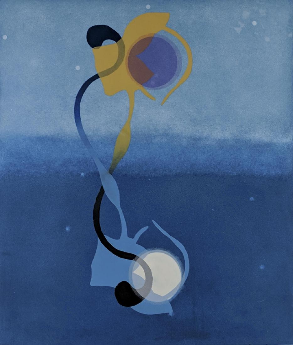 Michael Mazur - Illumination: Lot 54 Michael Mazur - Illumination American (b.1935) Illumination (2005) aquatint and silkscreen signed lower right, numbered 6/50 paper: 26 1/4 x 22 1/4 inches frame: 28 3/4 x 24 1/2 inches Provenan