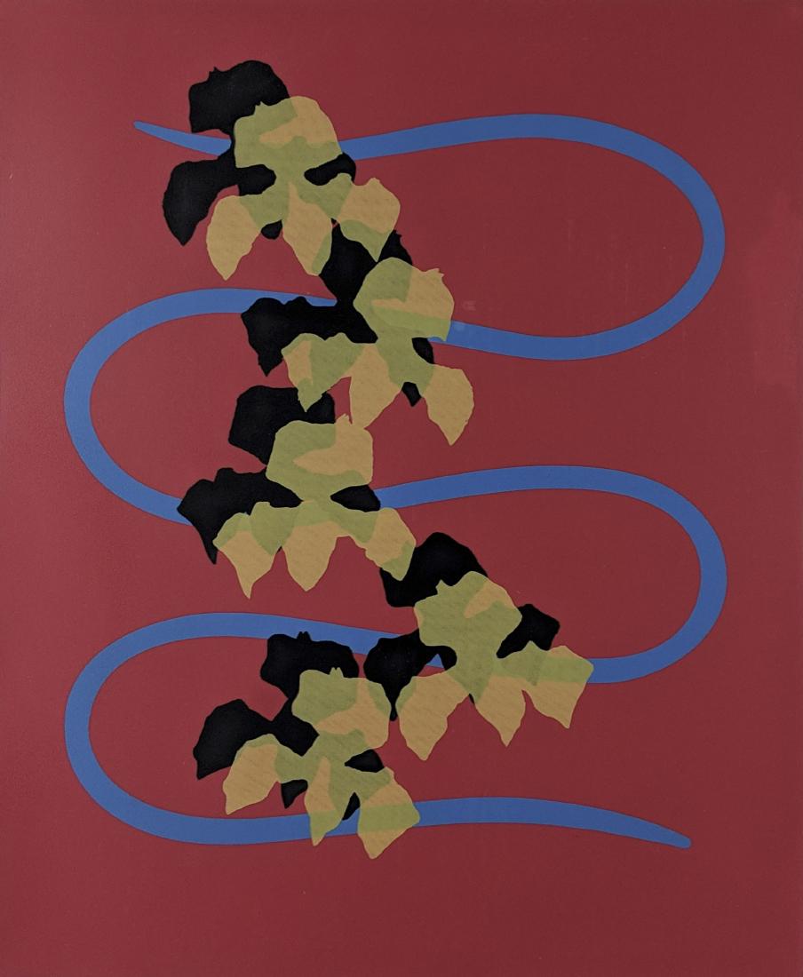 Michael Mazur - Serpentine with Orchids: Lot 55 Michael Mazur - Serpentine with Orchids American (b.1935) Serpentine with Orchids (2005) silkscreen signed lower right, numbered 1/50 paper: 21 1/2 x 18 inches frame: 30 x 24 1/2 inches Provena