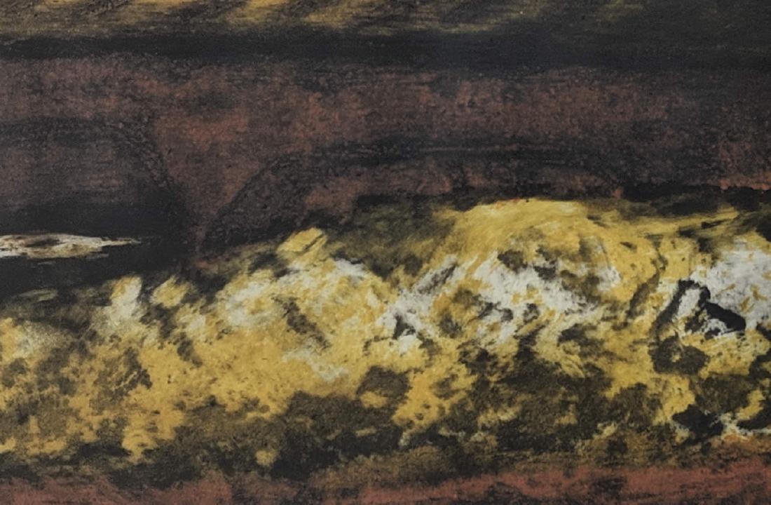 Jane Leone Dickson - Midnight Special: Lot 59 Jane Leone Dickson - Midnight Special American (b.1952) Midnight Special (1988) etching and carborundum paper: 24 x 43 inches frame: 33 x 52 inches Provenance:from The Collection of Milbank, Tw