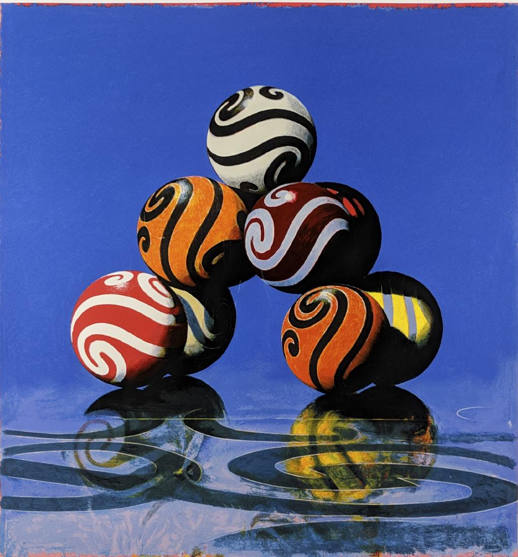 John Stuart Gibson - Landfall, Lincoln Center's: Lot 63 John Stuart Gibson - Landfall, Lincoln Center's American Songbook American (b.1958) Landfall, Lincoln Center's American Songbook silkscreen signed lower right, numbered 27/108 paper: 36 3/4 x 3