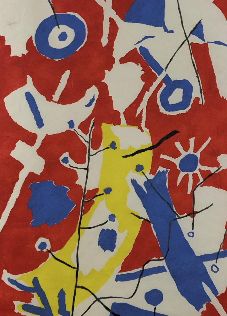 John Von Wicht - Springtime: Lot 78 John Von Wicht - Springtime American/German (1888-1970) Springtime (1968) silkscreen, stencil signed lower right from an edition of 10 plate: 39 1/2 x 27 1/2 inches frame: 50 x 38 1/2 inches Pr