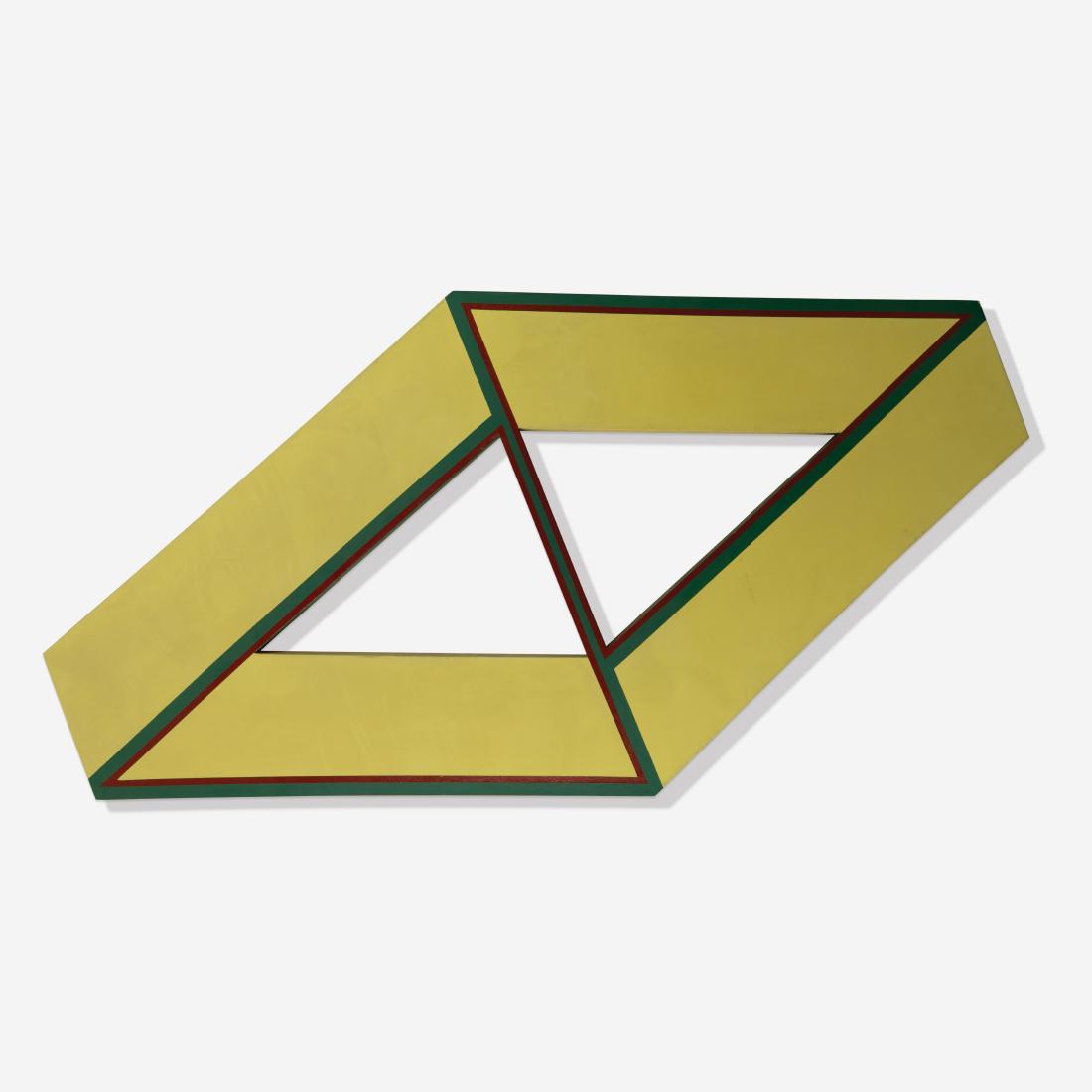 Jake Berthot - Untitled (shaped canvas): Lot 41 Jake Berthot American (1939-2014) Untitled (shaped canvas) (c.1965) oil on canvas 79 1/4 x 43 inches Provenance: from the collection of a SOHO artist acquired directly from the artist