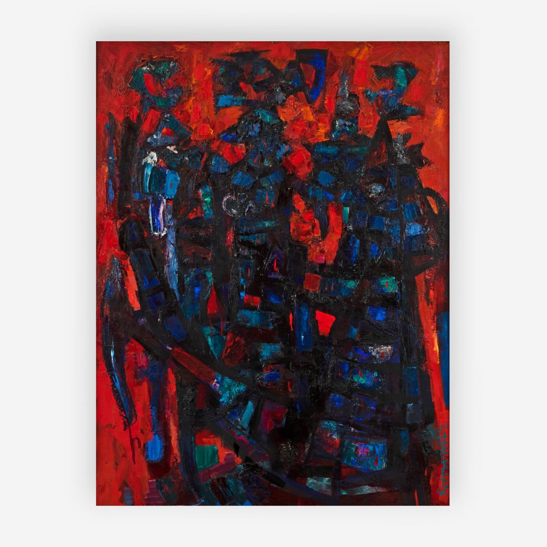 Abraham Rattner - Gargoyles No. 4 (1 of 5)