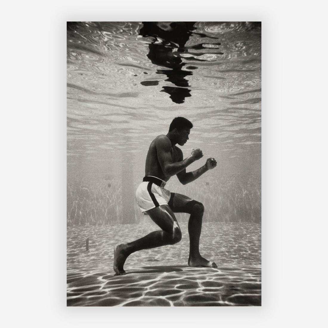 Flip Schulke - Ali Underwater: Lot 90 Flip Schulke American (1930-2008) Ali Underwater (1961) gelatin silver print 13 x 9 inches Provenance: from a Brooklyn, NY collection