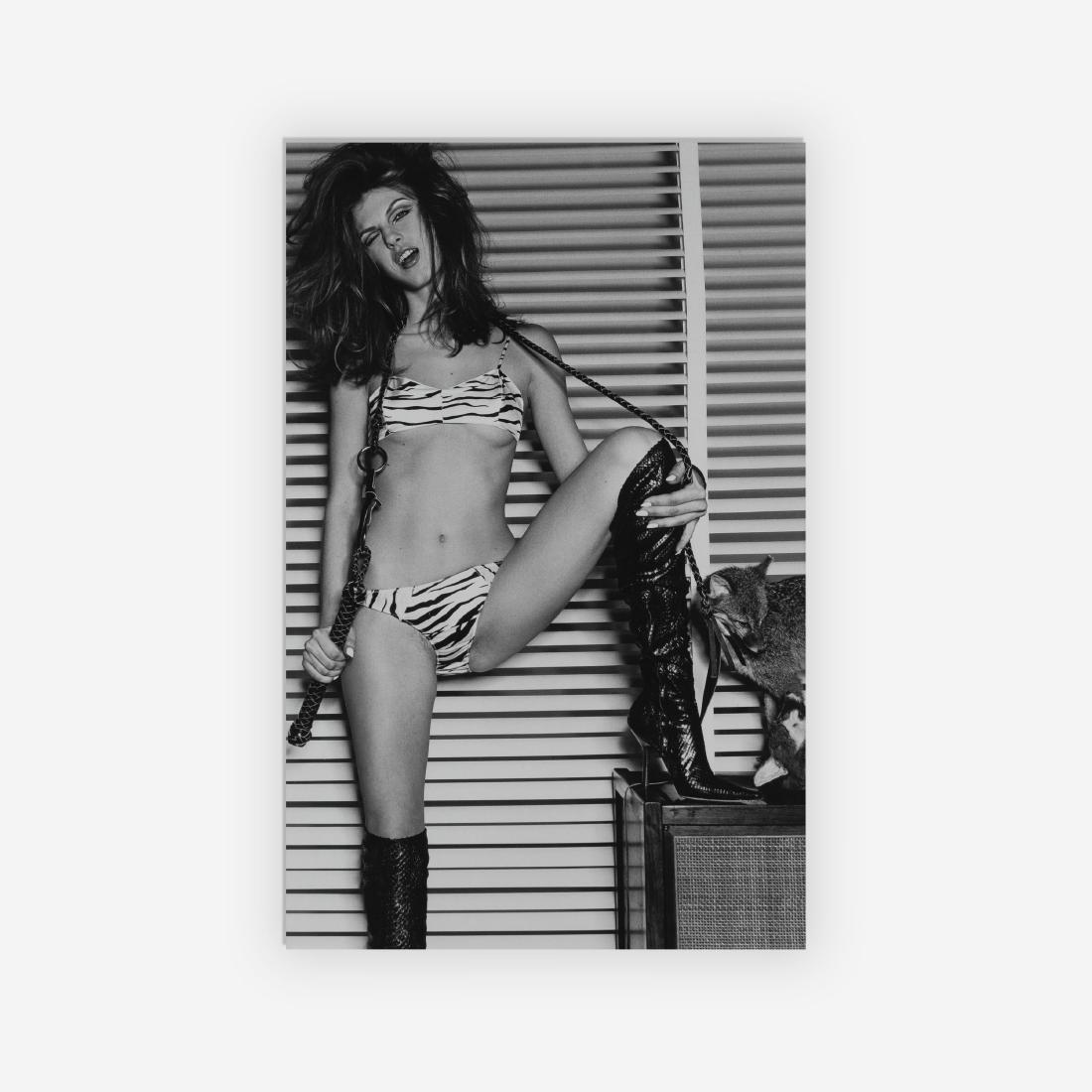 Michael Thompson - Angela Lindvall: Lot 99 Michael Thompson American (b. 1962) Angela Lindvall () gelatin silver print signed and stamped verso sheet: 20 x 16 inches frame 28 x 21 1/2 inches Provenance: The Vogel Collection acquired dir