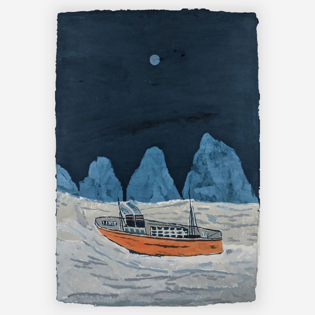 Duncan Hannah  - After Wallis I (1 of 5)