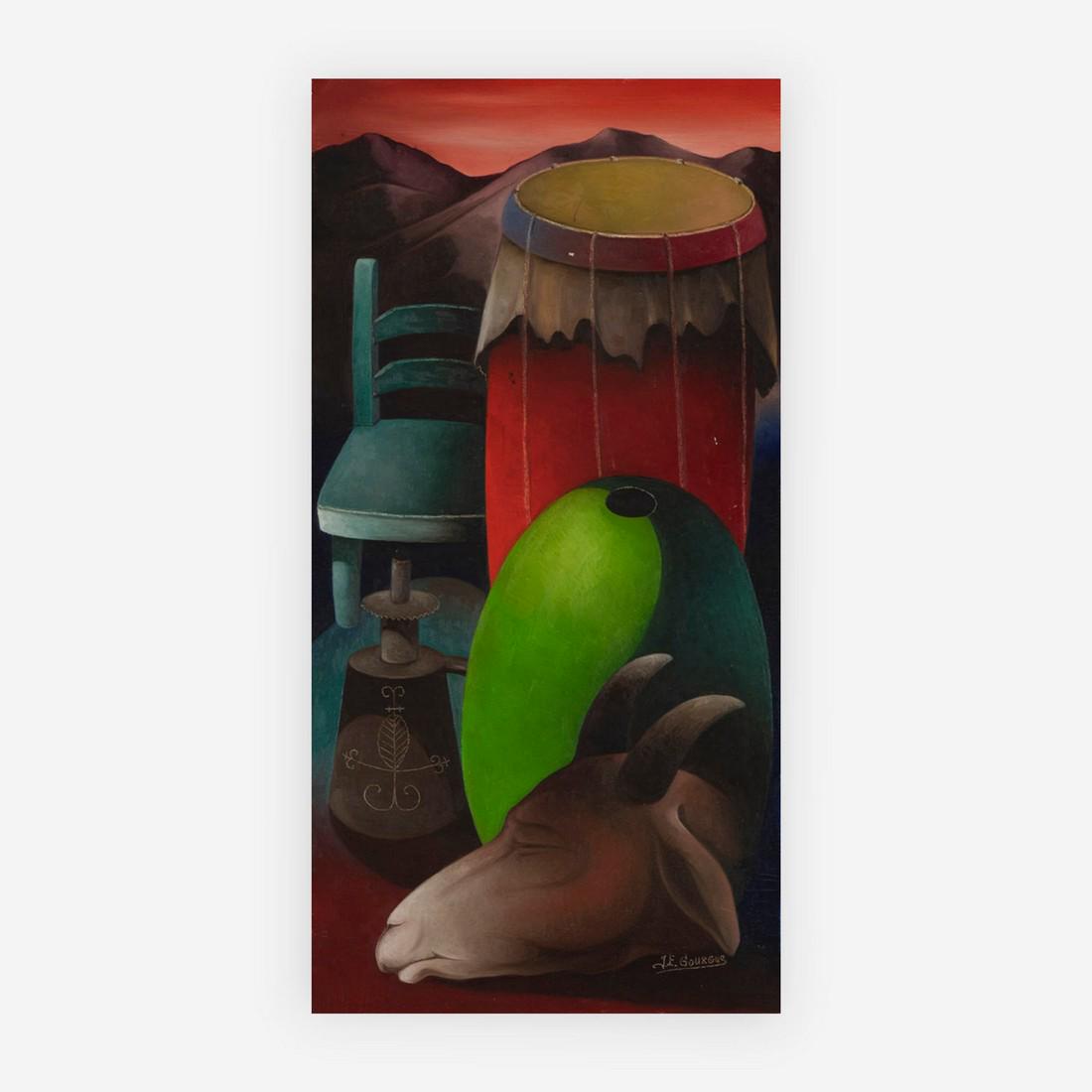 Jacques-Enguerrand Gourgue - Still life with drum and (1 of 4)