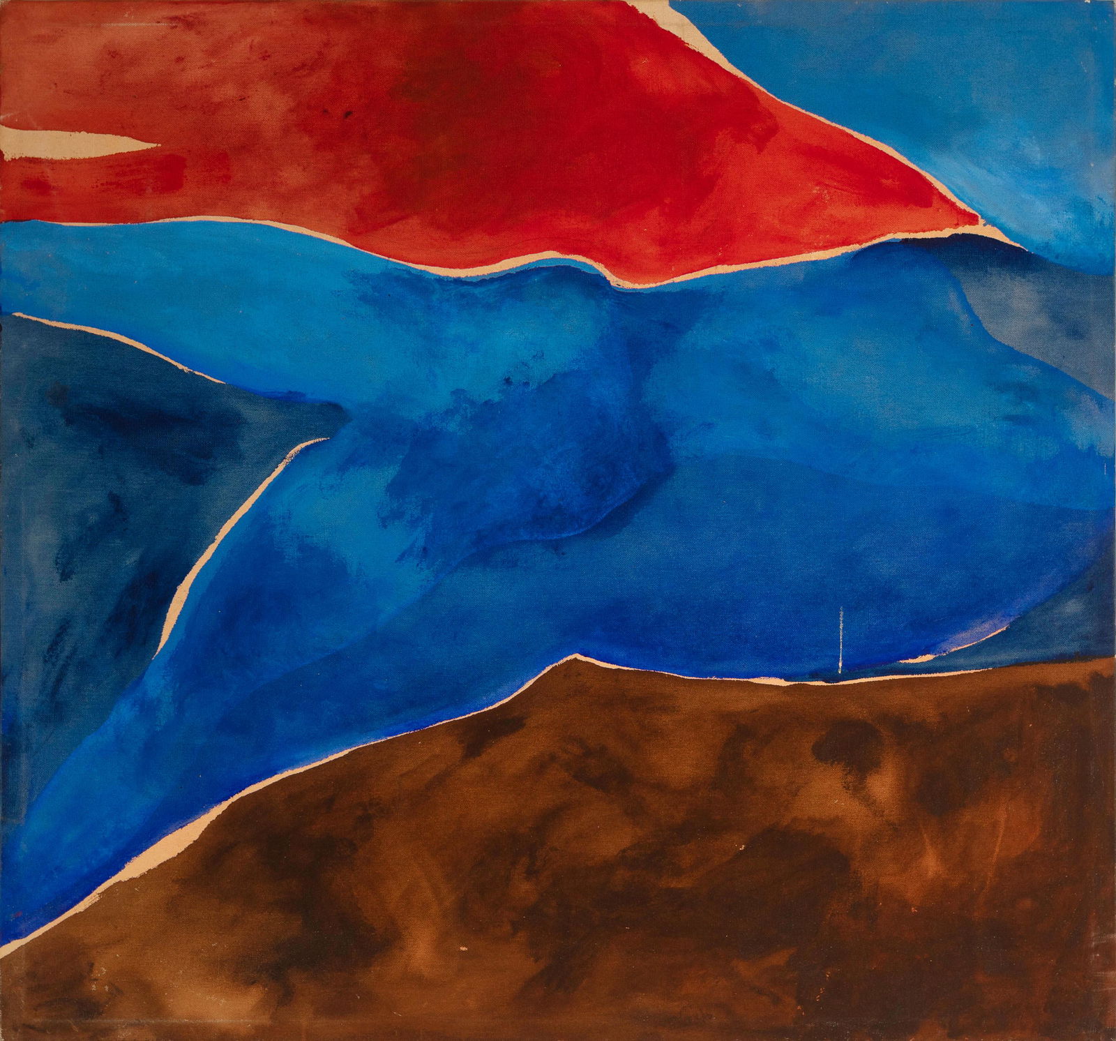 Jack Roth - Untitled (II): Lot 14 Jack Roth American (1927-2004) Untitled (II) acrylic on canvas signed on edge 32 x 34 3/8 inches Provenance: from the collection of a New York gallerist