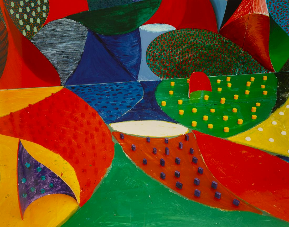 David Hockney - Fifth Detail, Snails Space March 27: Lot 58 David Hockney English (b. 1937) Fifth Detail, Snails Space March 27 1995 (1995) digital print (inkjet in colors) on somerset paper signed and dated, numbered 22/45 image: 32 1/2 x 41 1/2 inches