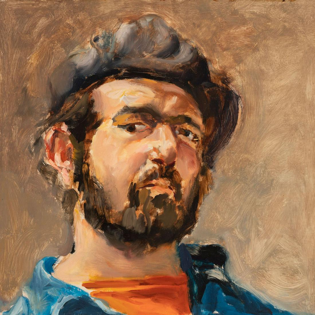Raoul Middleman - Self-Portrait: Lot 162 Raoul Middleman American (1935) Self-Portrait (1974) oil on canvas signed lower left 24 x 24 inches Provenance: From a private New York collection